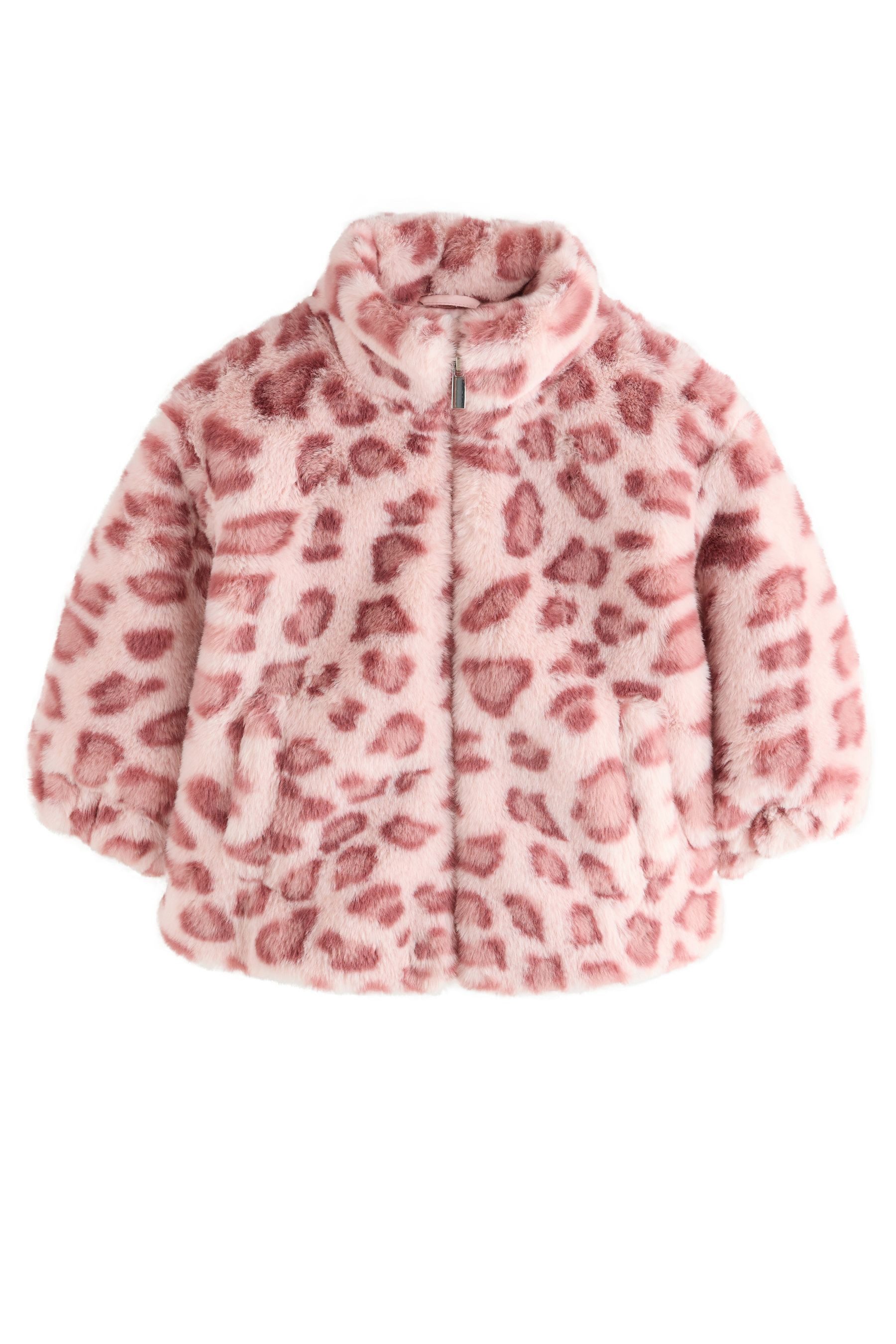 Next Fellimitatmantel Bomberjacke aus Kunstfell (1-tlg)