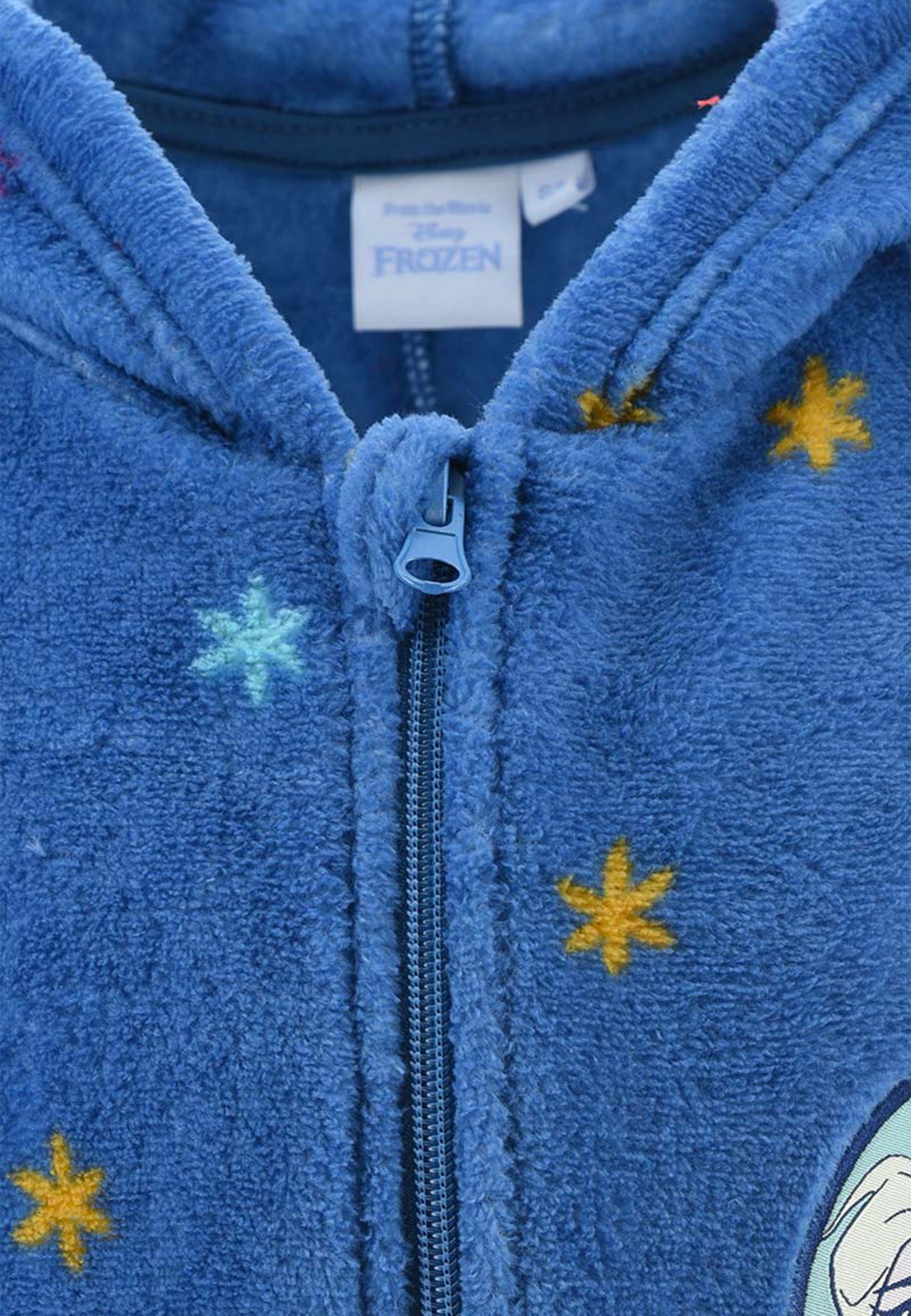 Pyjama Nachtwäsche Frozen langarm Schlaf Elsa Disney Overall Schlafanzug