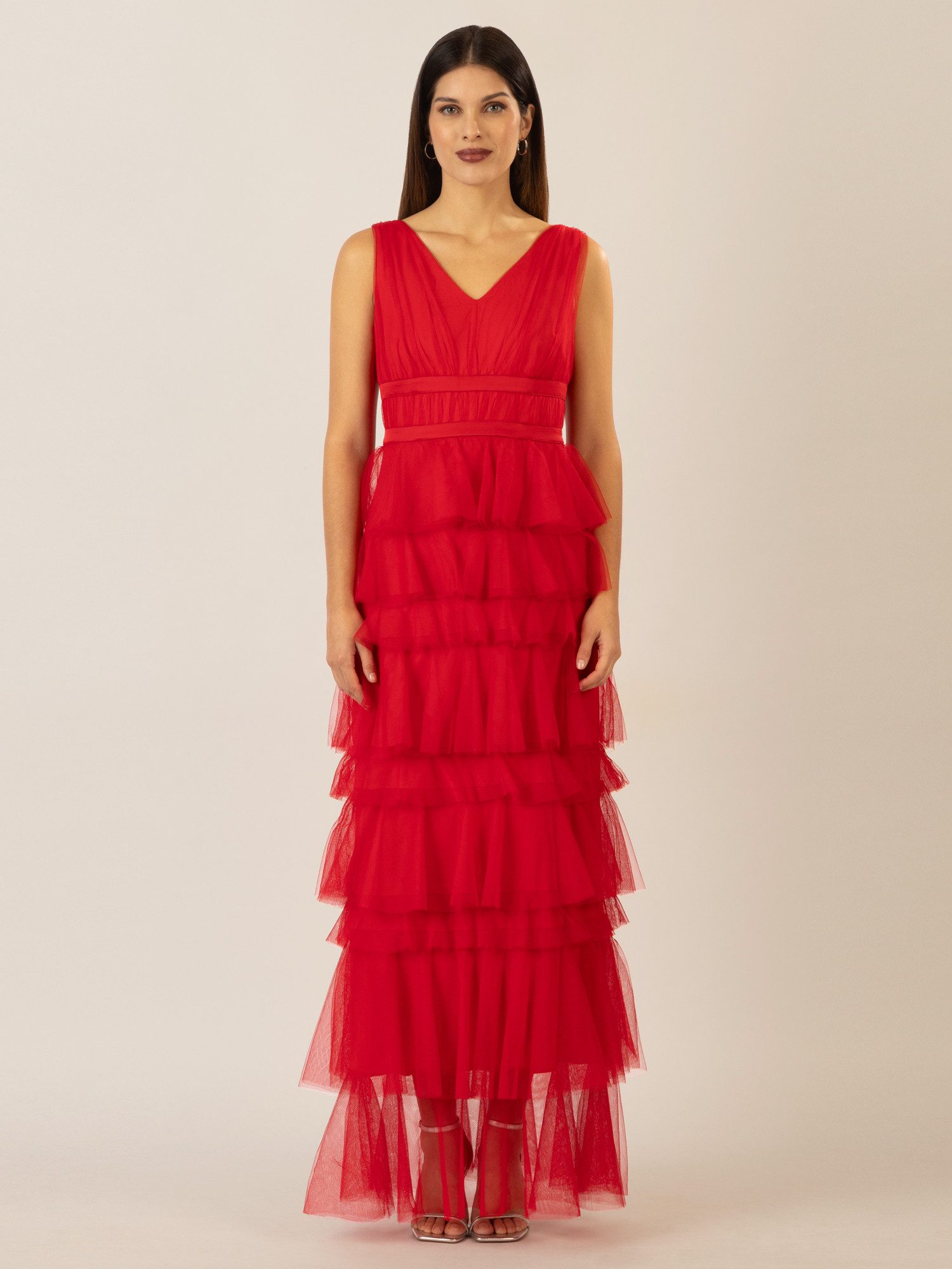 Apart Abendkleid aus Jersey mit Mesh günstig online kaufen