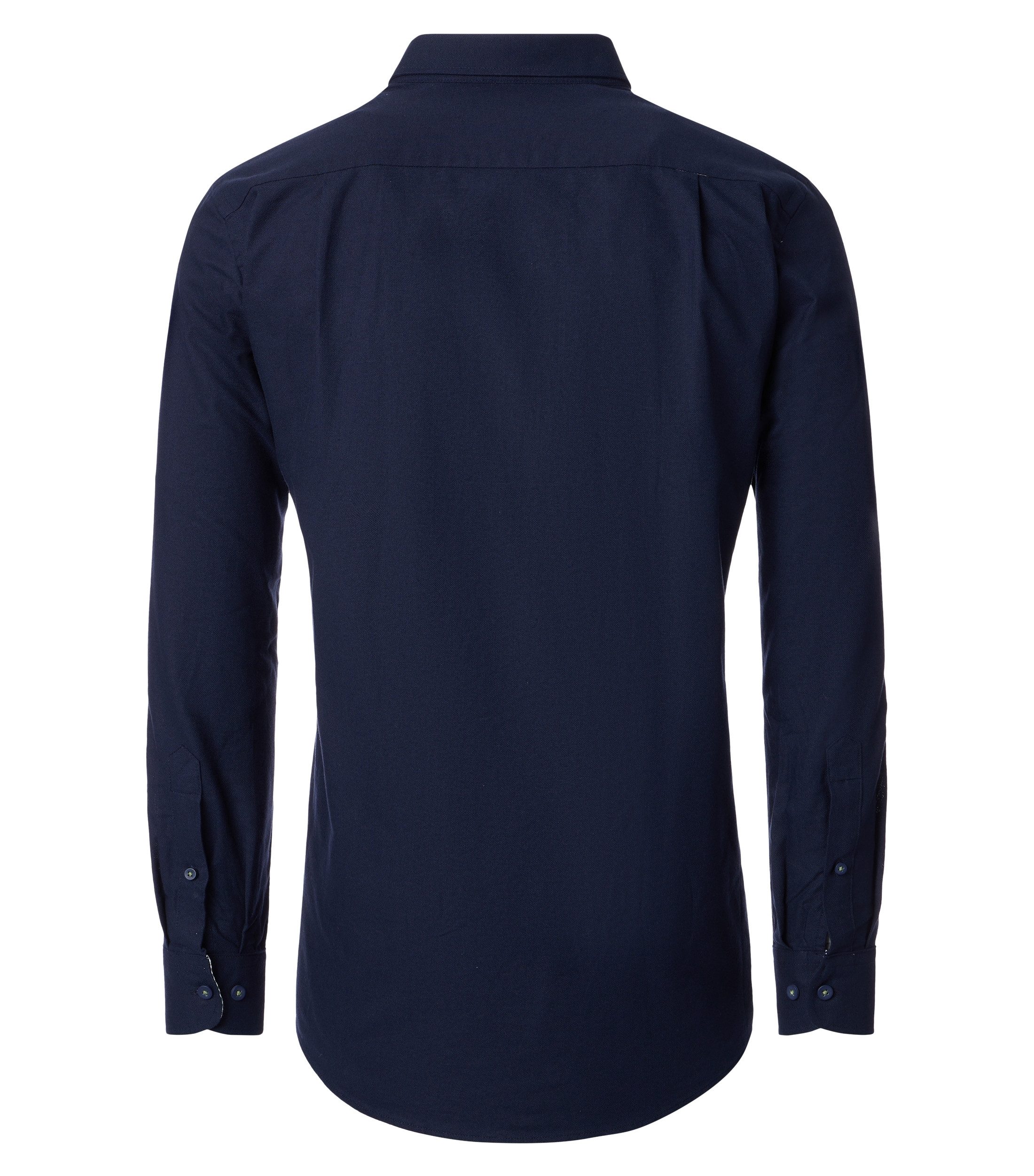Redmond Langarmhemd uni Modern Fit günstig online kaufen