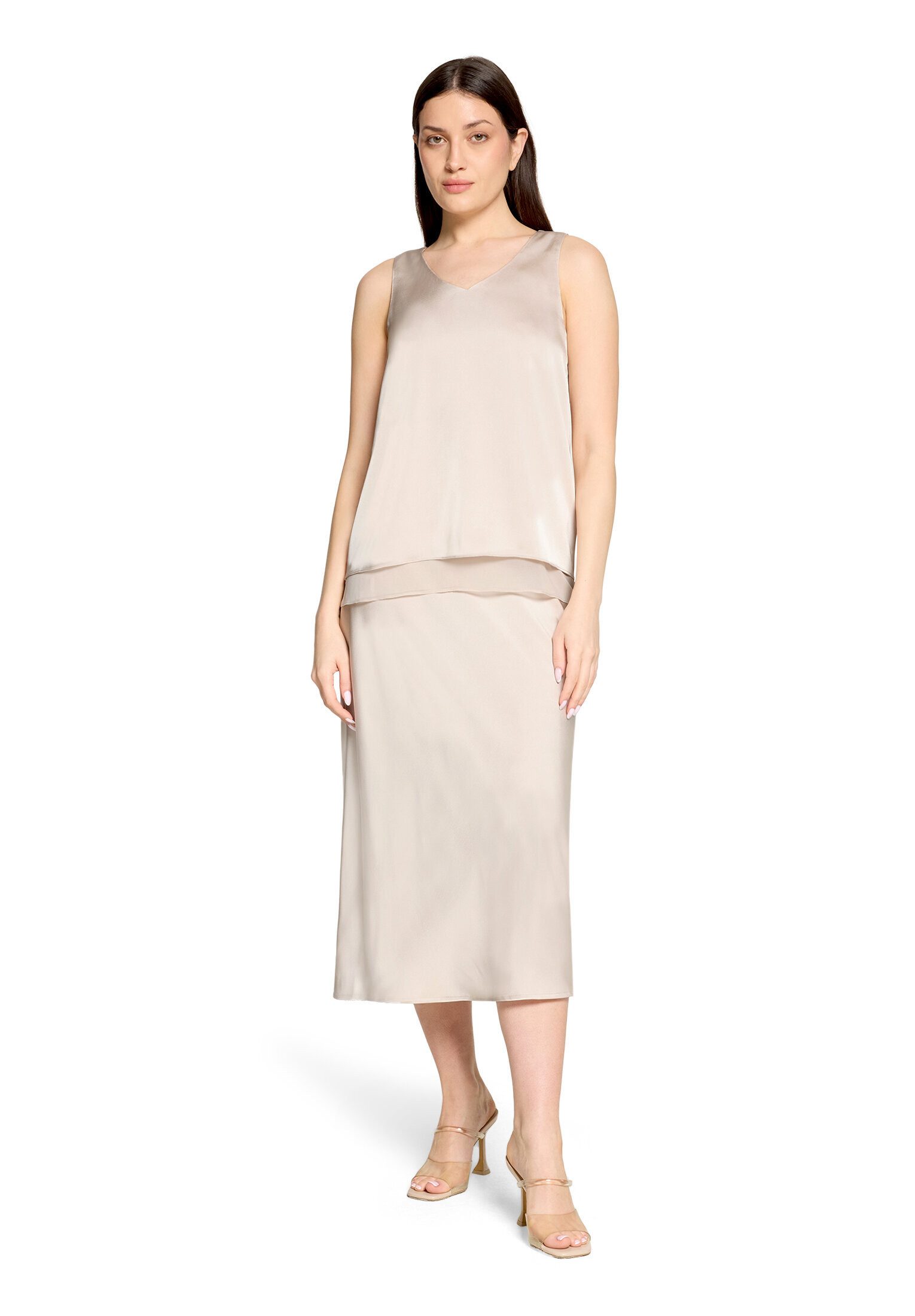 Betty Barclay Maxirock Damen unifarben
