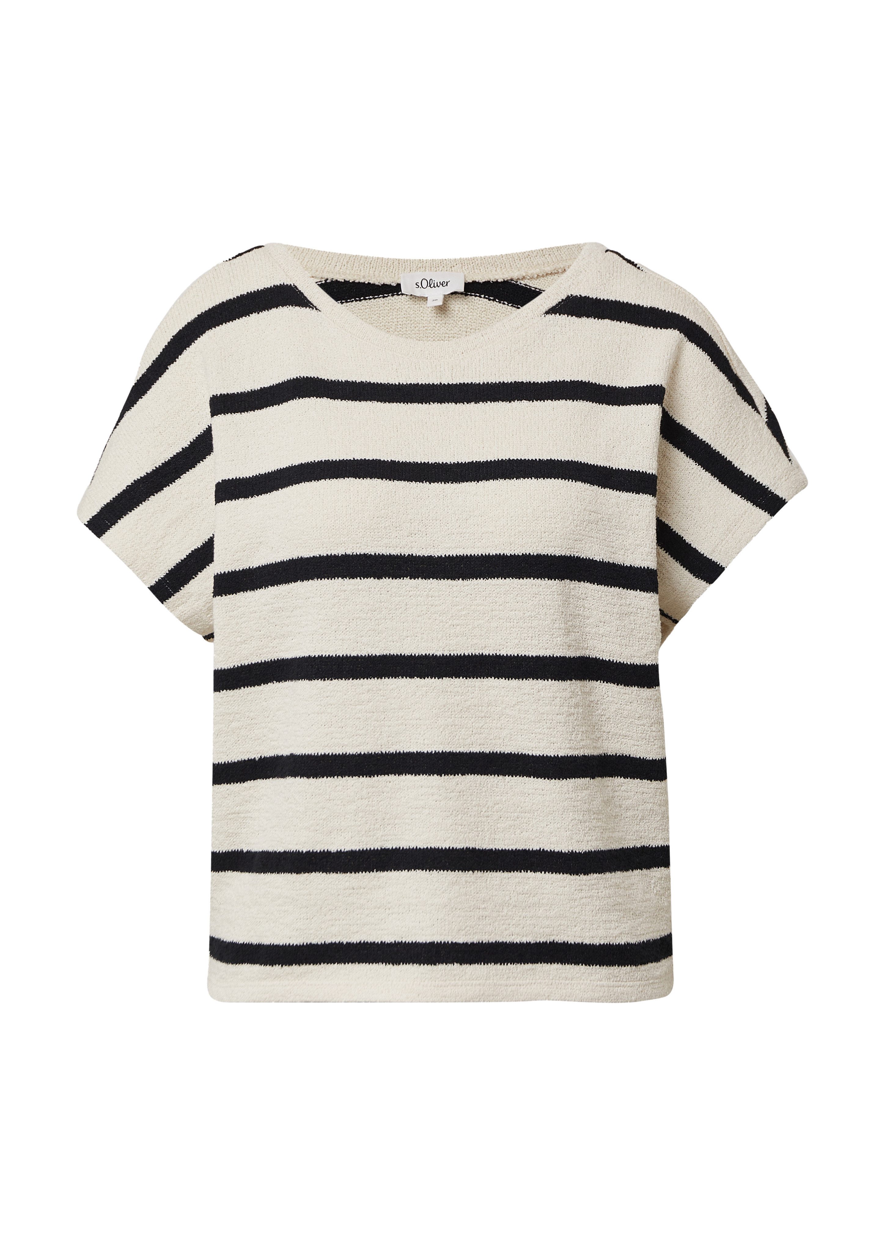 s.Oliver Sweatshirt mit Streifen Muster