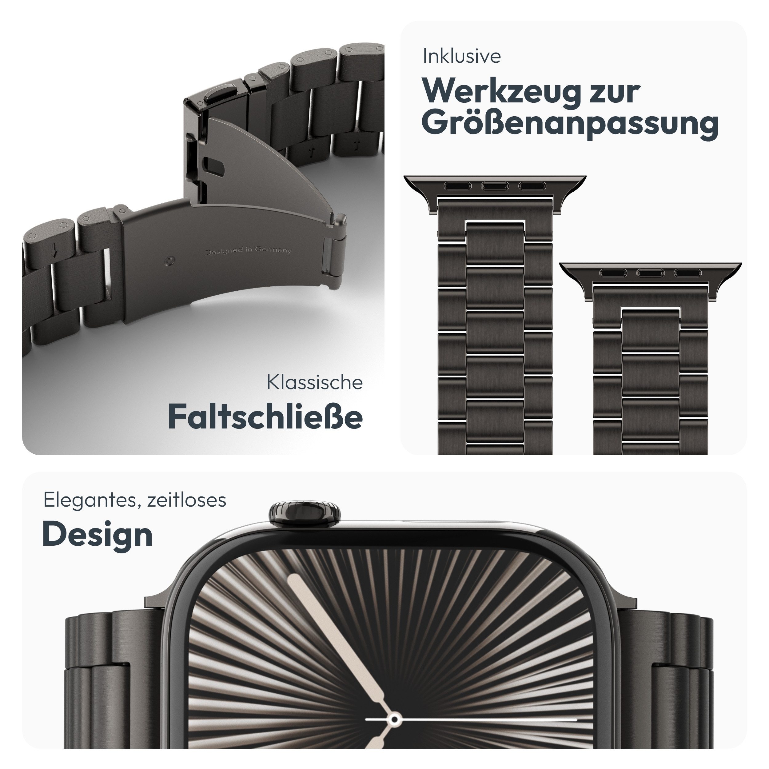 VONMÄHLEN Smartwatch-Armband Link Bracelet 2