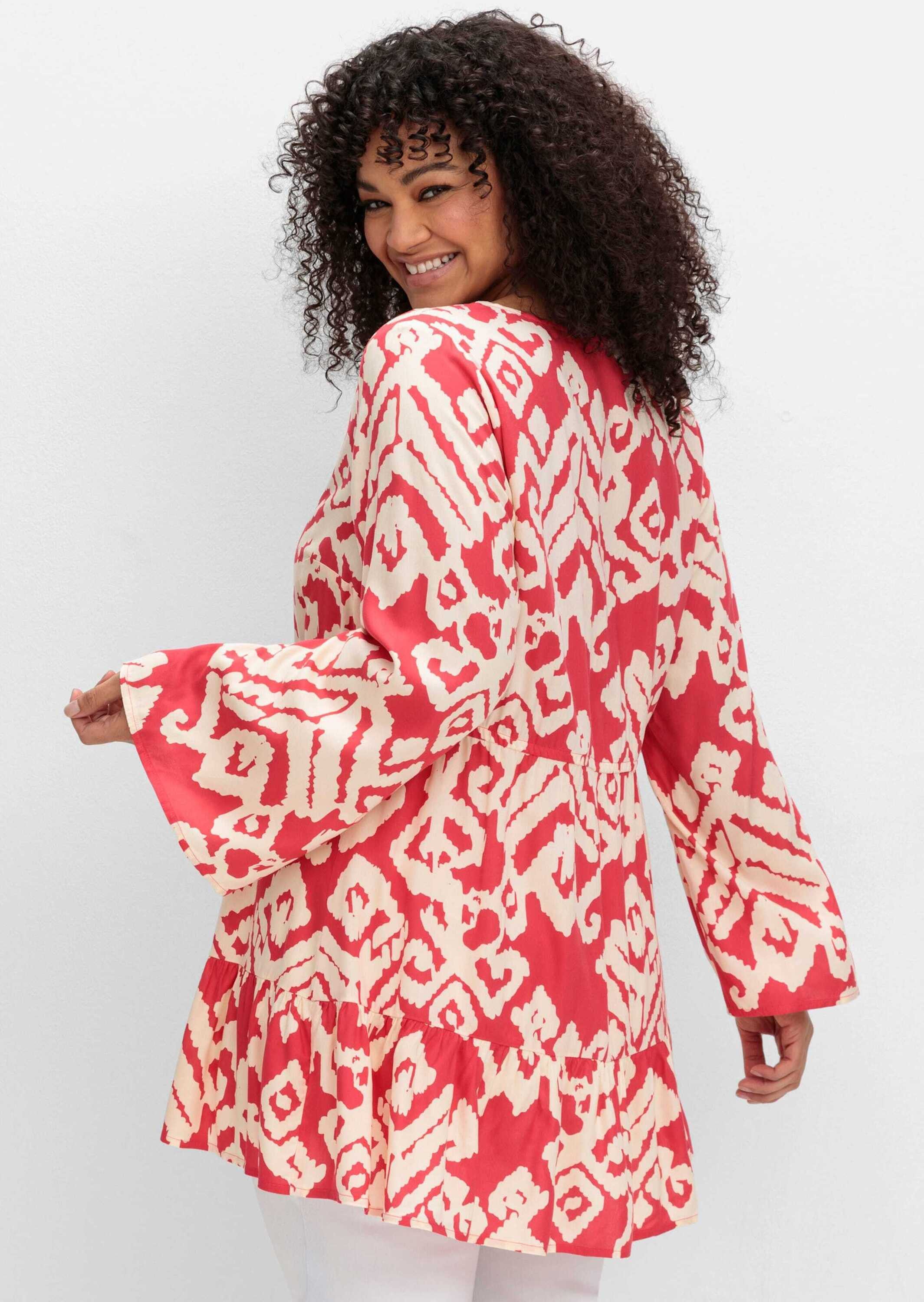 sheego by Joe Browns Klassische Bluse Longbluse Langarm günstig online kaufen