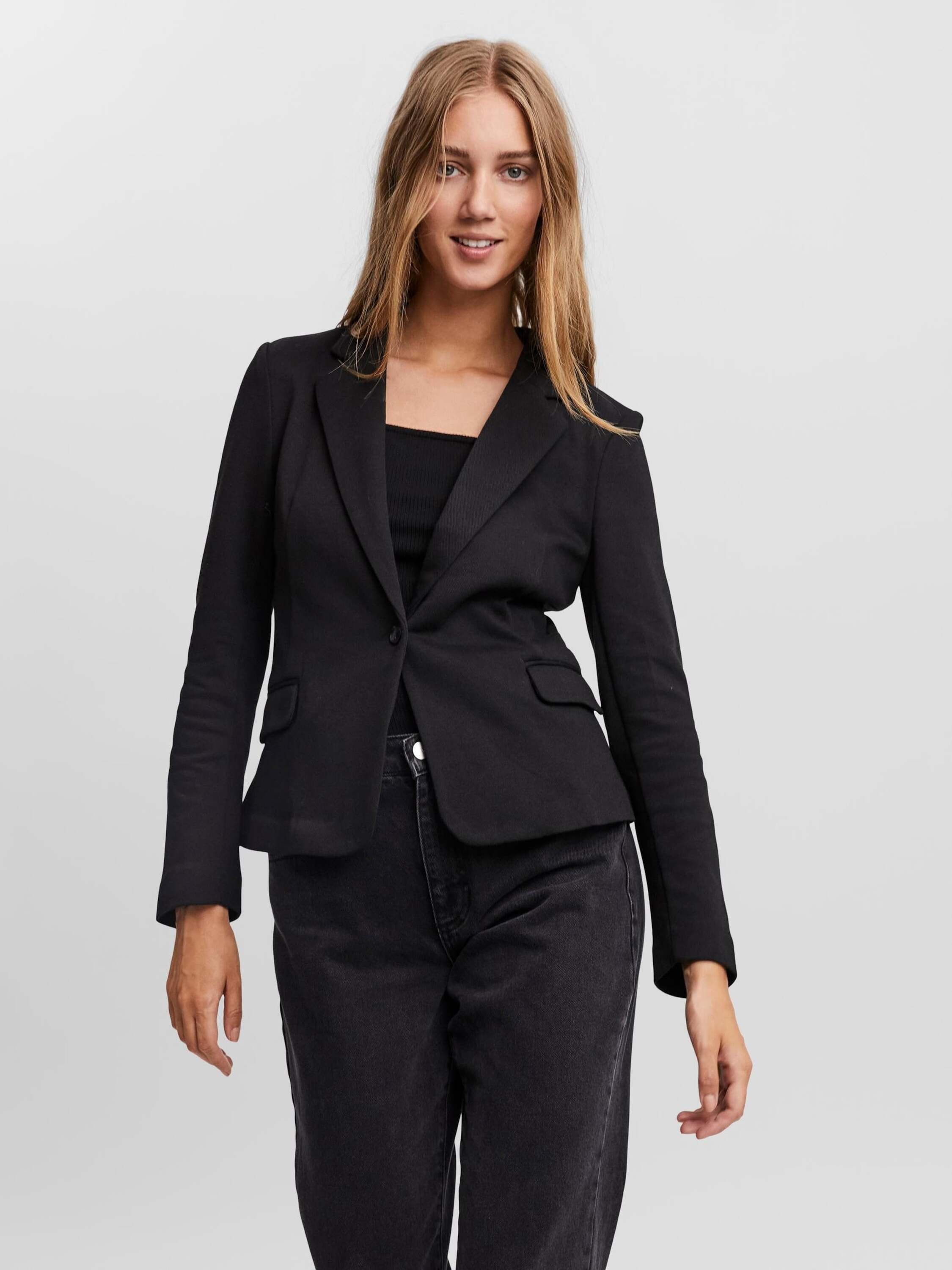 Vero Moda Kurzblazer VMJulia (1-tlg) Plain/ohne Details günstig online kaufen