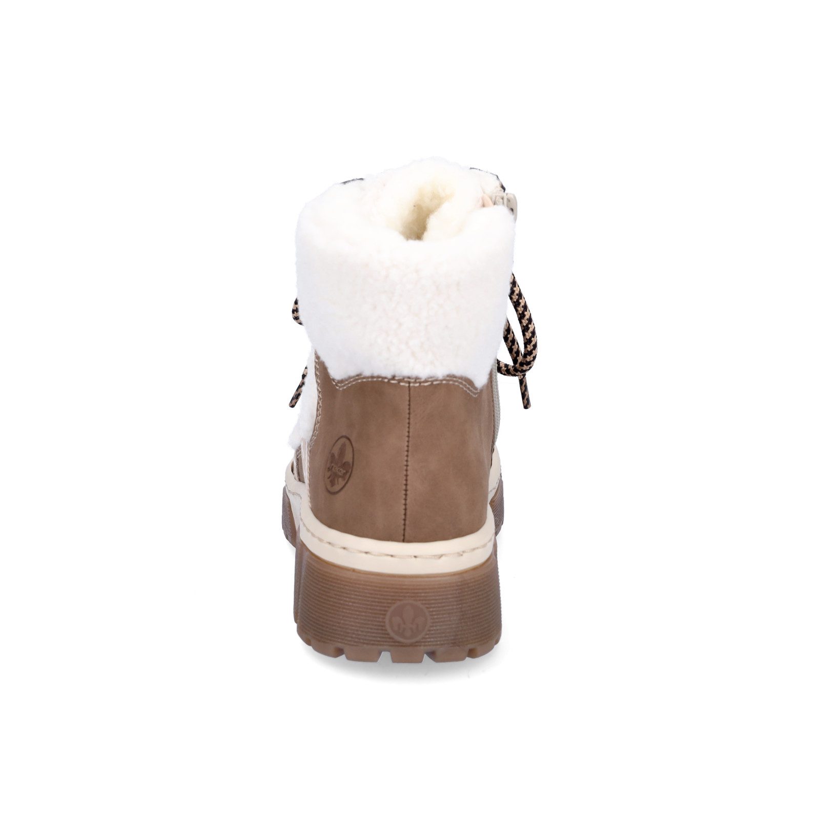 Rieker Rieker Damen Schnürboot beige weiß Schnürboots