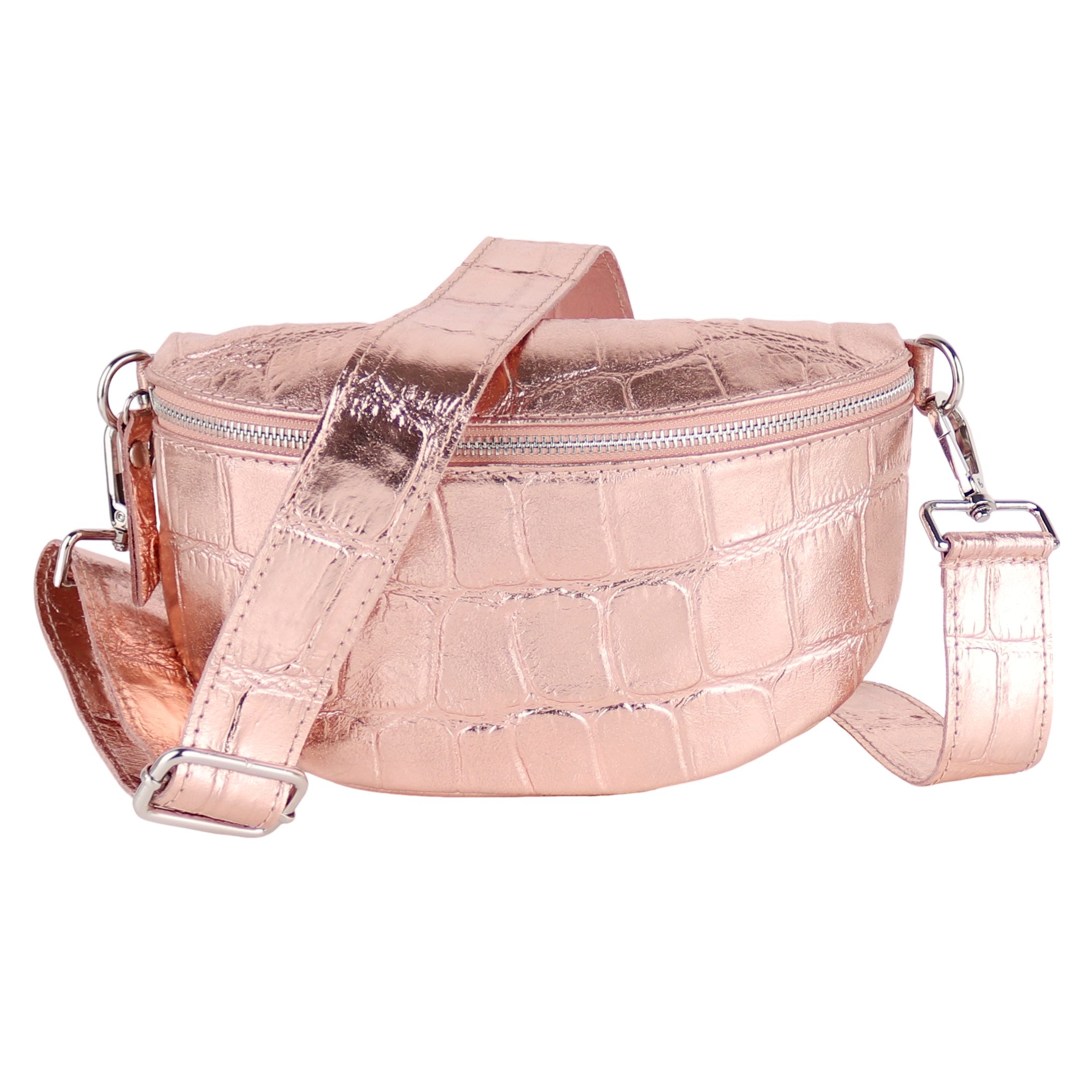 MIRROSI Bauchtasche UNISEX, Echtleder, Leder, Made in Italy, Umhängetasche, günstig online kaufen