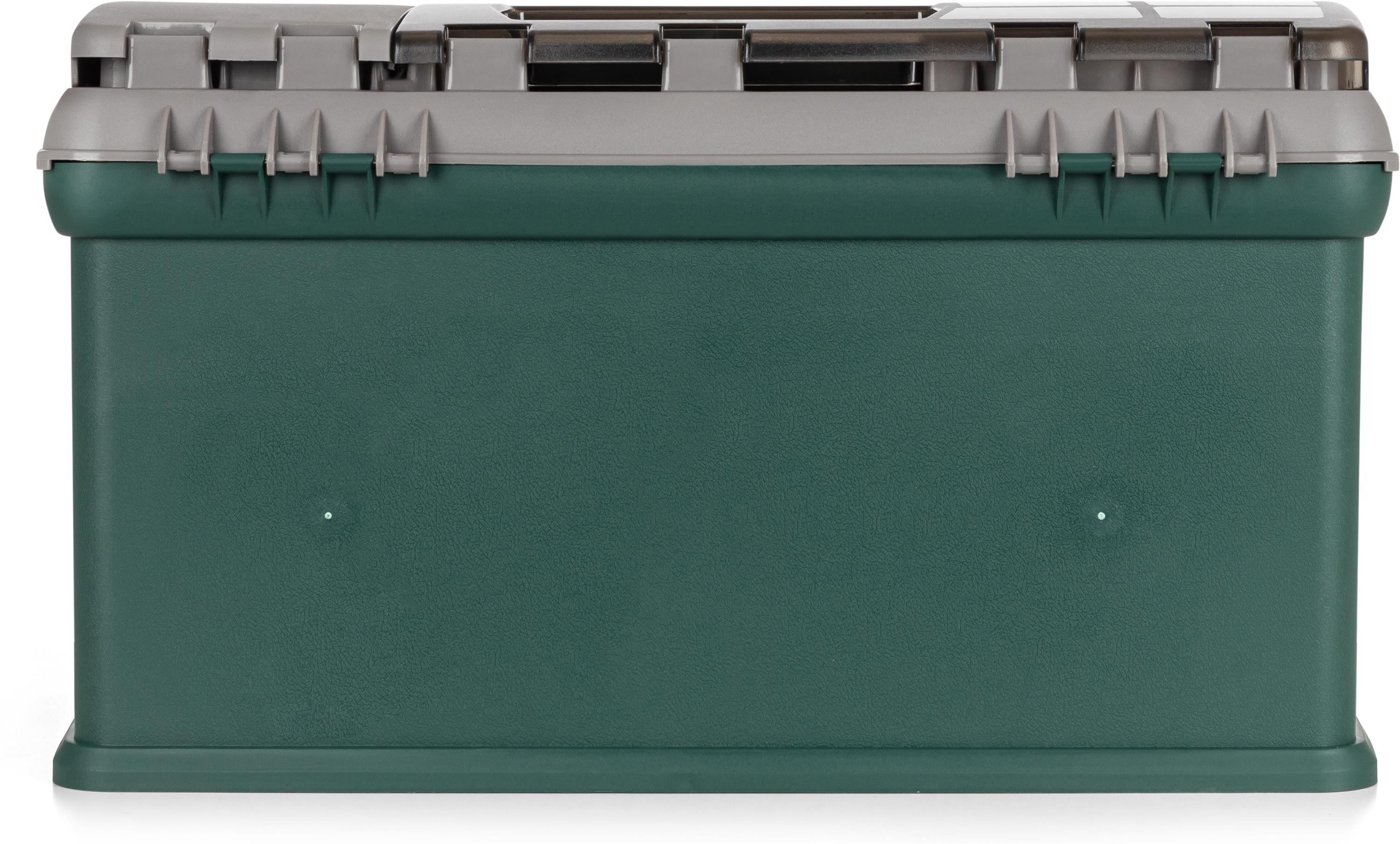 normani Angelkoffer Angelbox Barbate, Angeltasche Sitzkiepe Gerätekasten mit Rucksackfunktion Tackle-Boxen