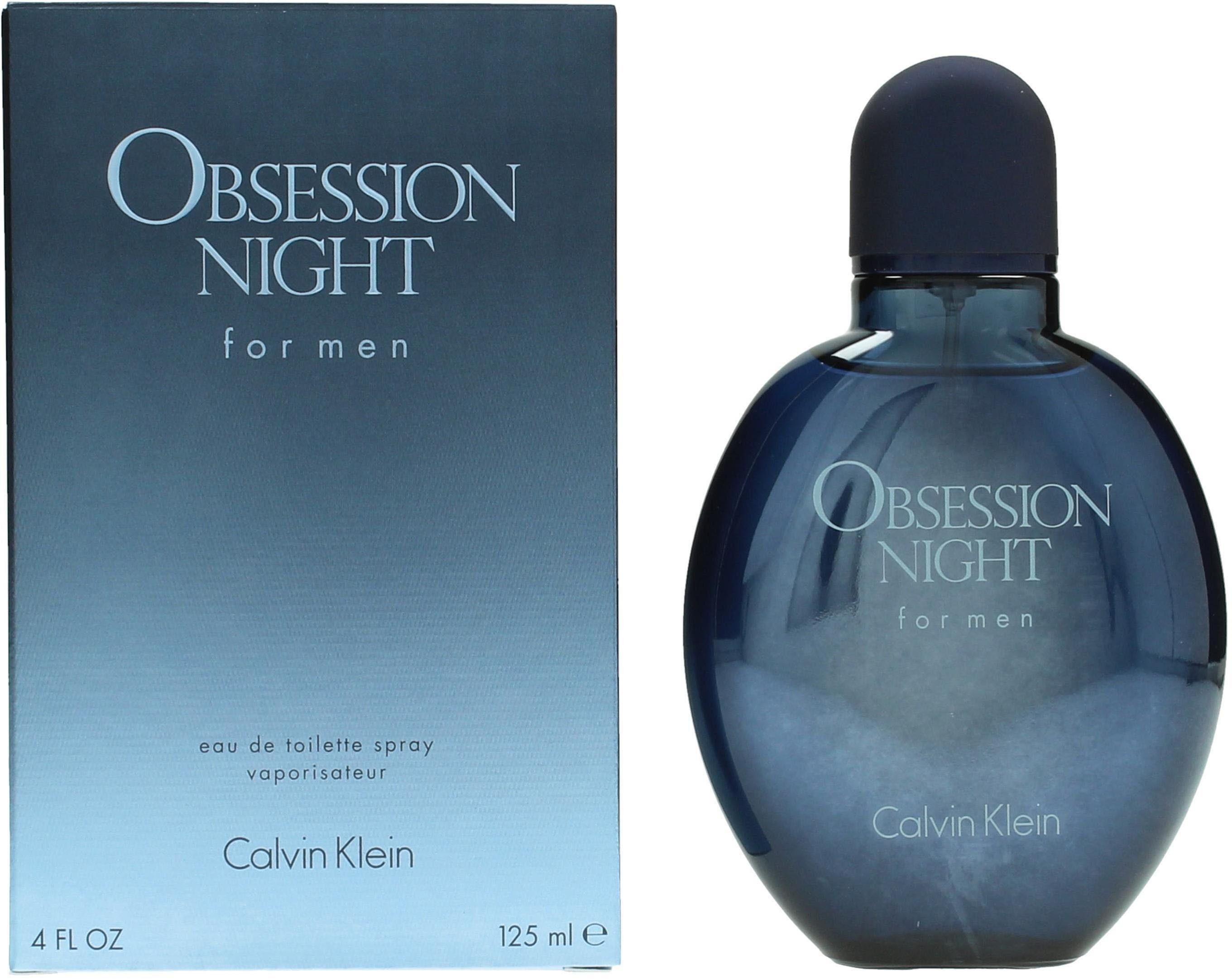 Calvin Klein Eau de Toilette Obsession Night for Men, mit orientalischer Durftnote