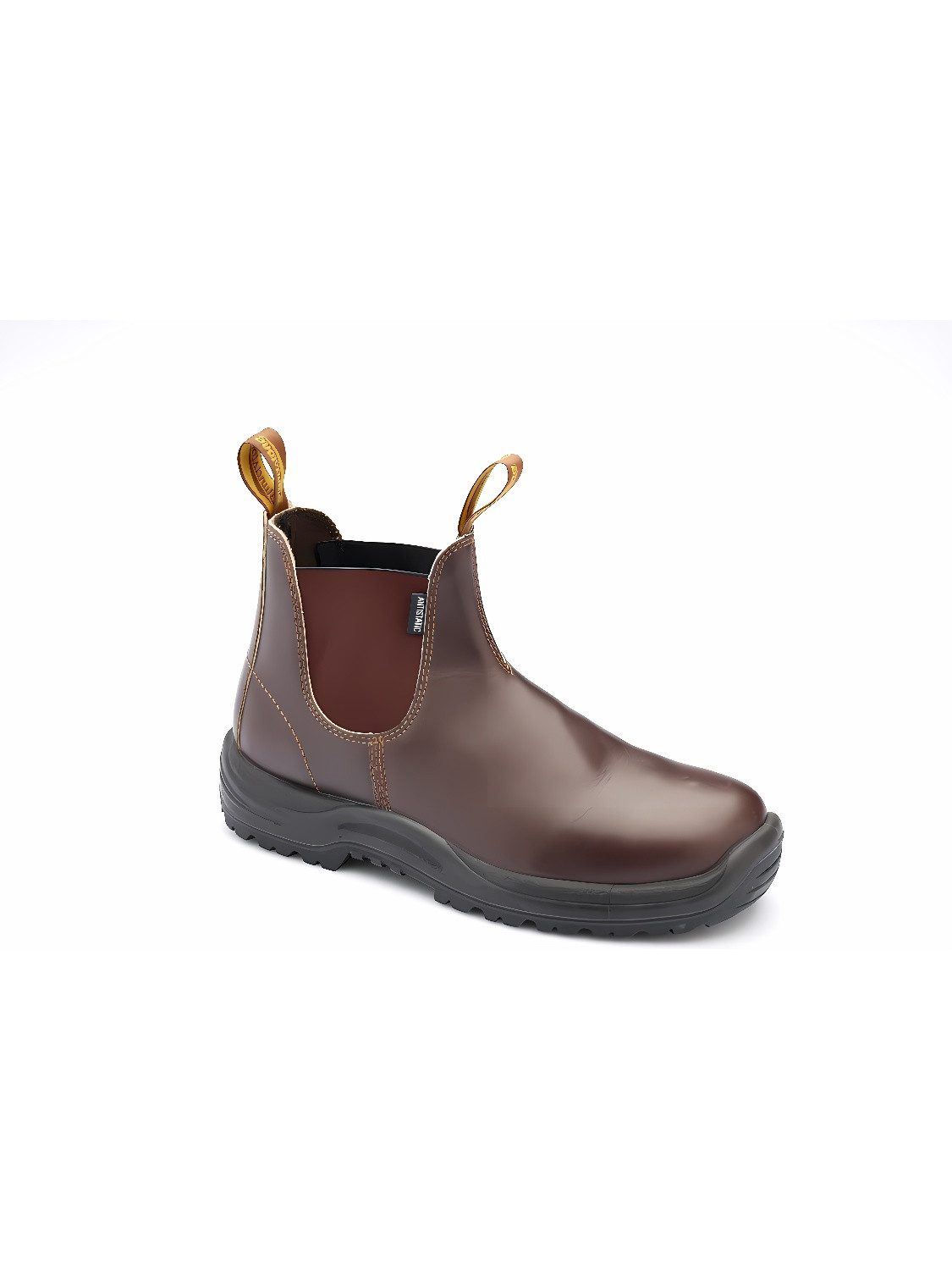 Blundstone 122 Safety Series Stiefel Chestnut Brown Leather