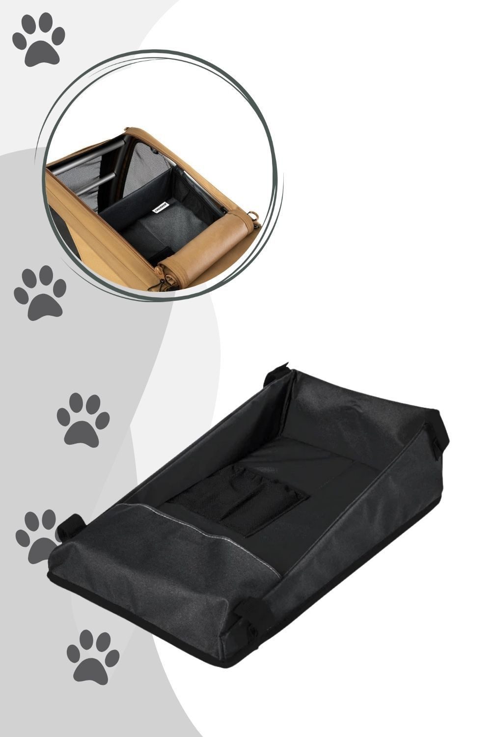 Croozer Fahrradhundeanhänger Packfach Dog L