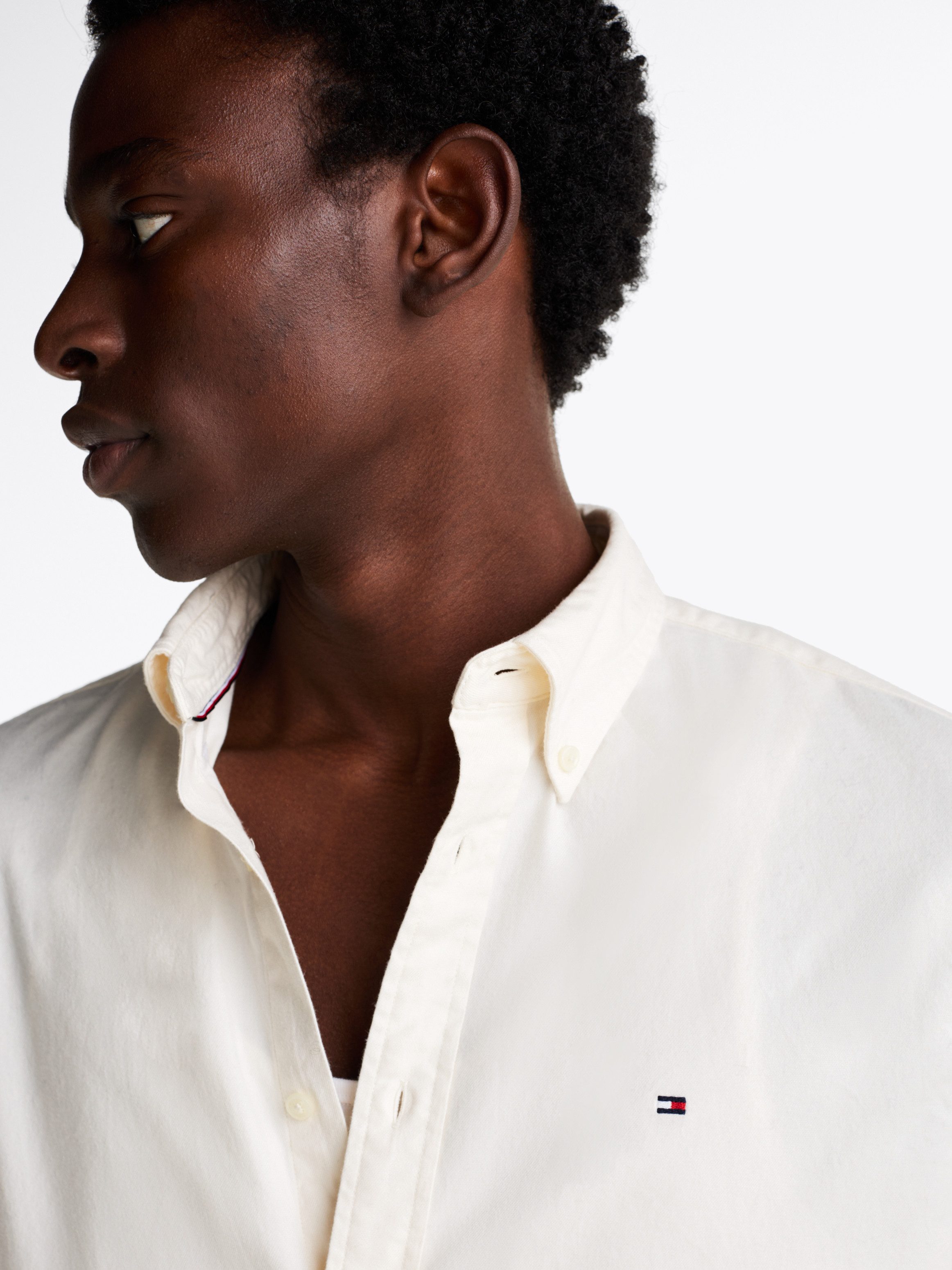 Tommy Hilfiger Businesshemd FLEX BRUSHED SOLID günstig online kaufen
