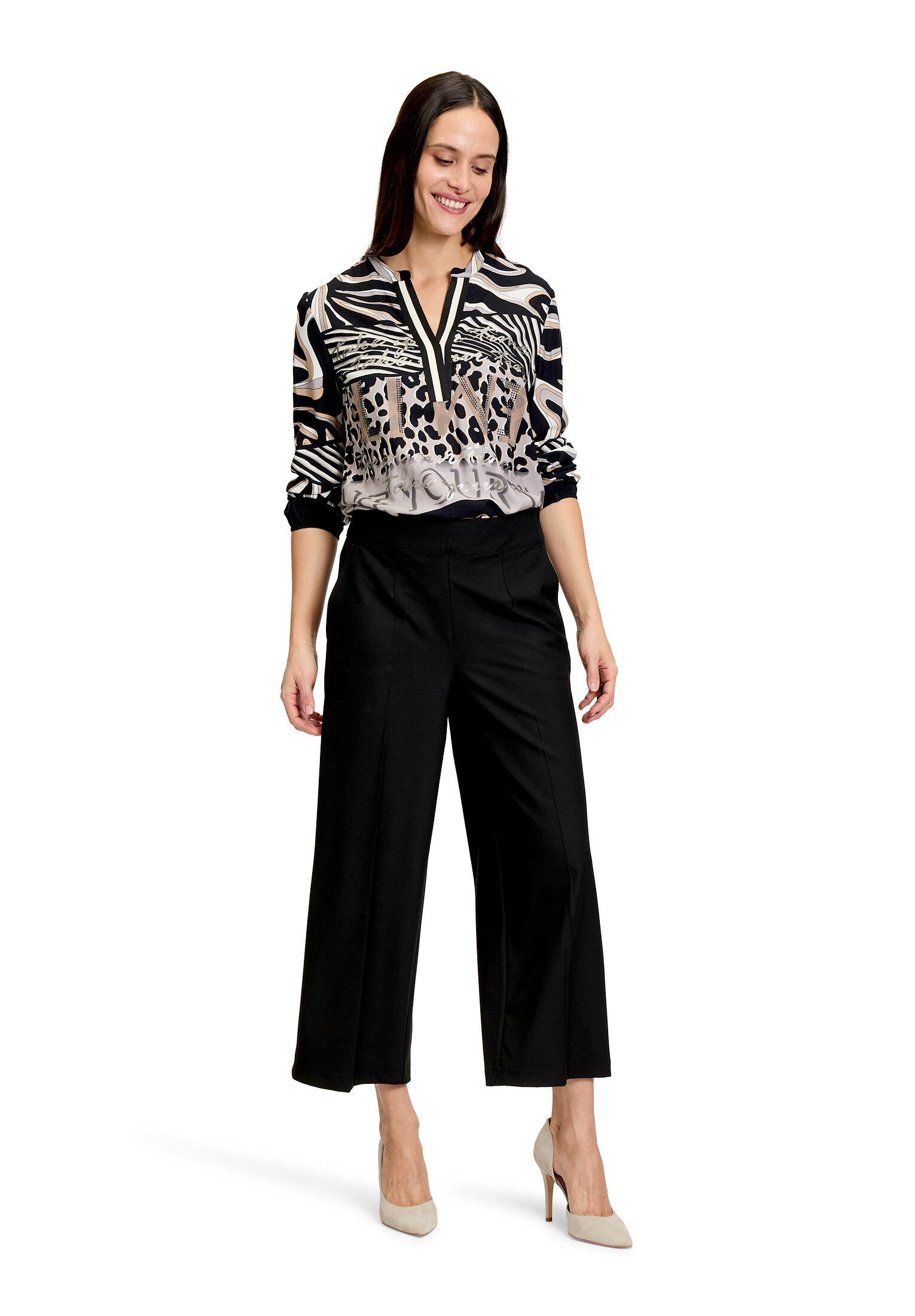 Betty Barclay Longbluse Damen mit Stehkragen