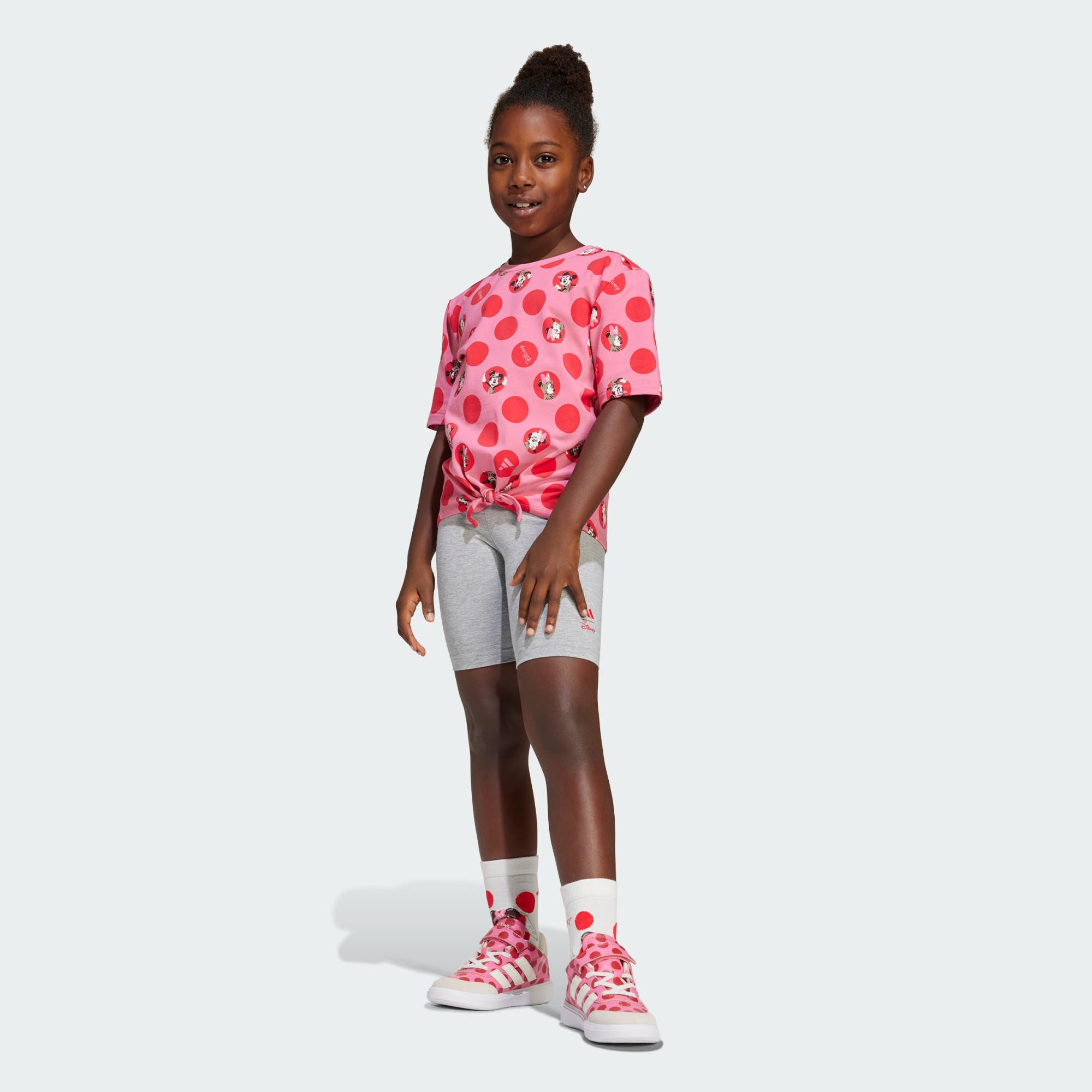 adidas Sportswear Jogginganzug ADIDAS DISNEY MINNIE MAUS T-SHIRT-SET