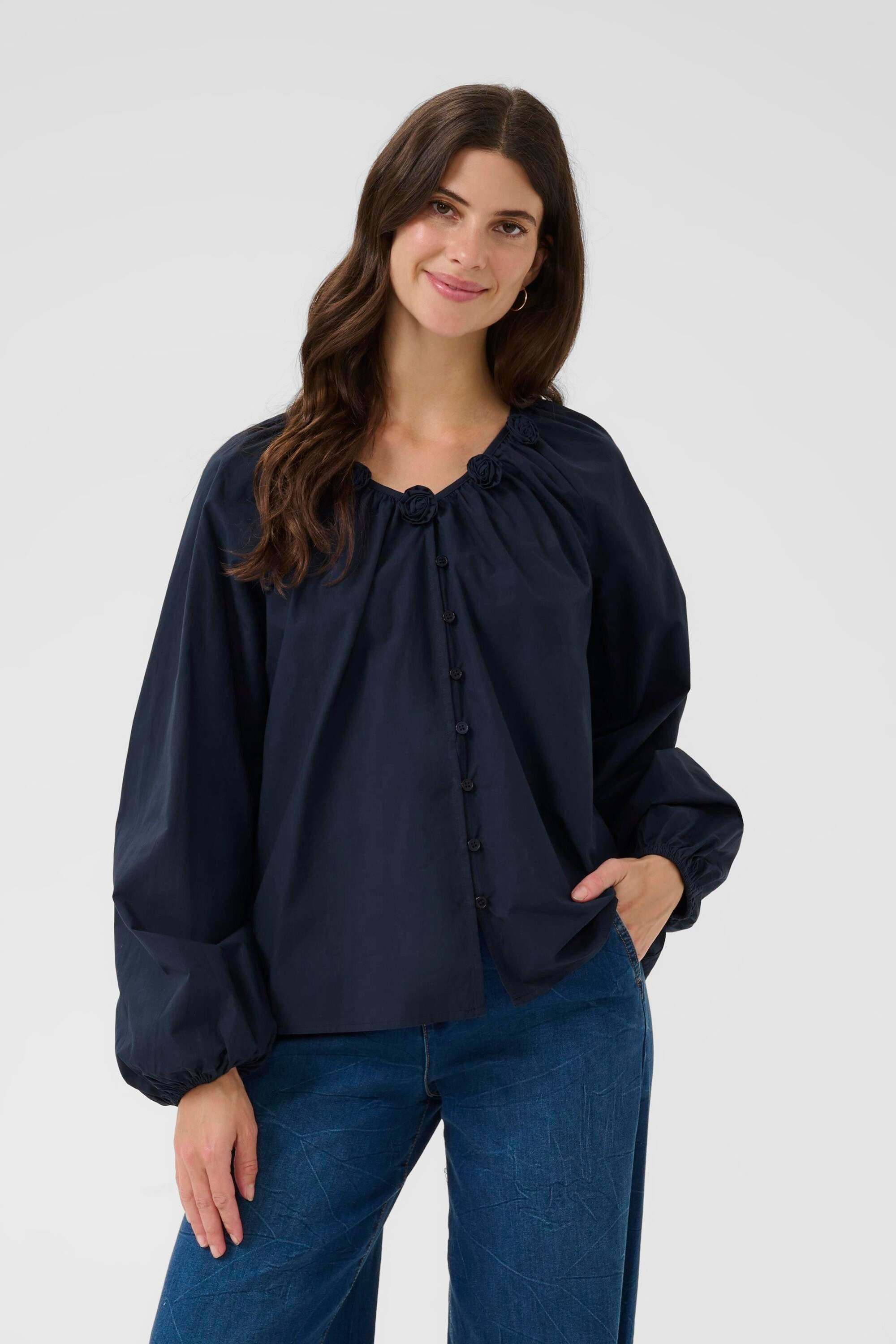 Langarmbluse Langarm-Bluse CRIsabelle