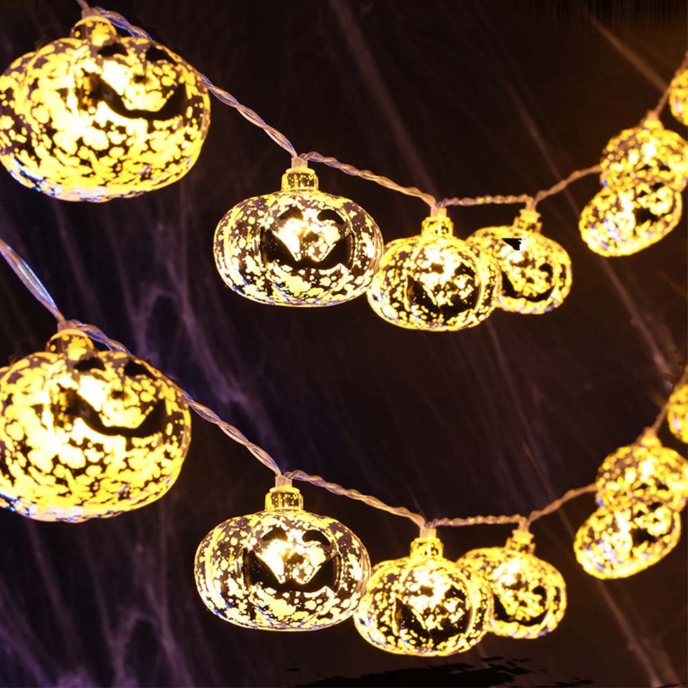 Merry 2024 Lichterkette Halloween Lichterkette Kürbis günstig online kaufen