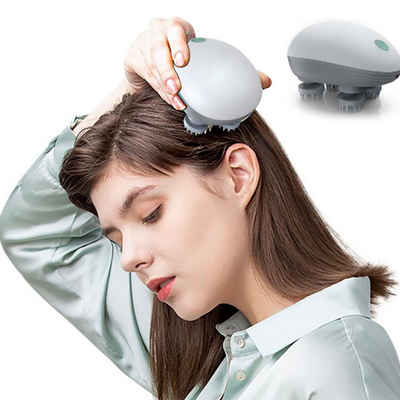 TechnoCLEAN Massagebürste Tiefe Kopfhaut- und Stressabbau-Massage