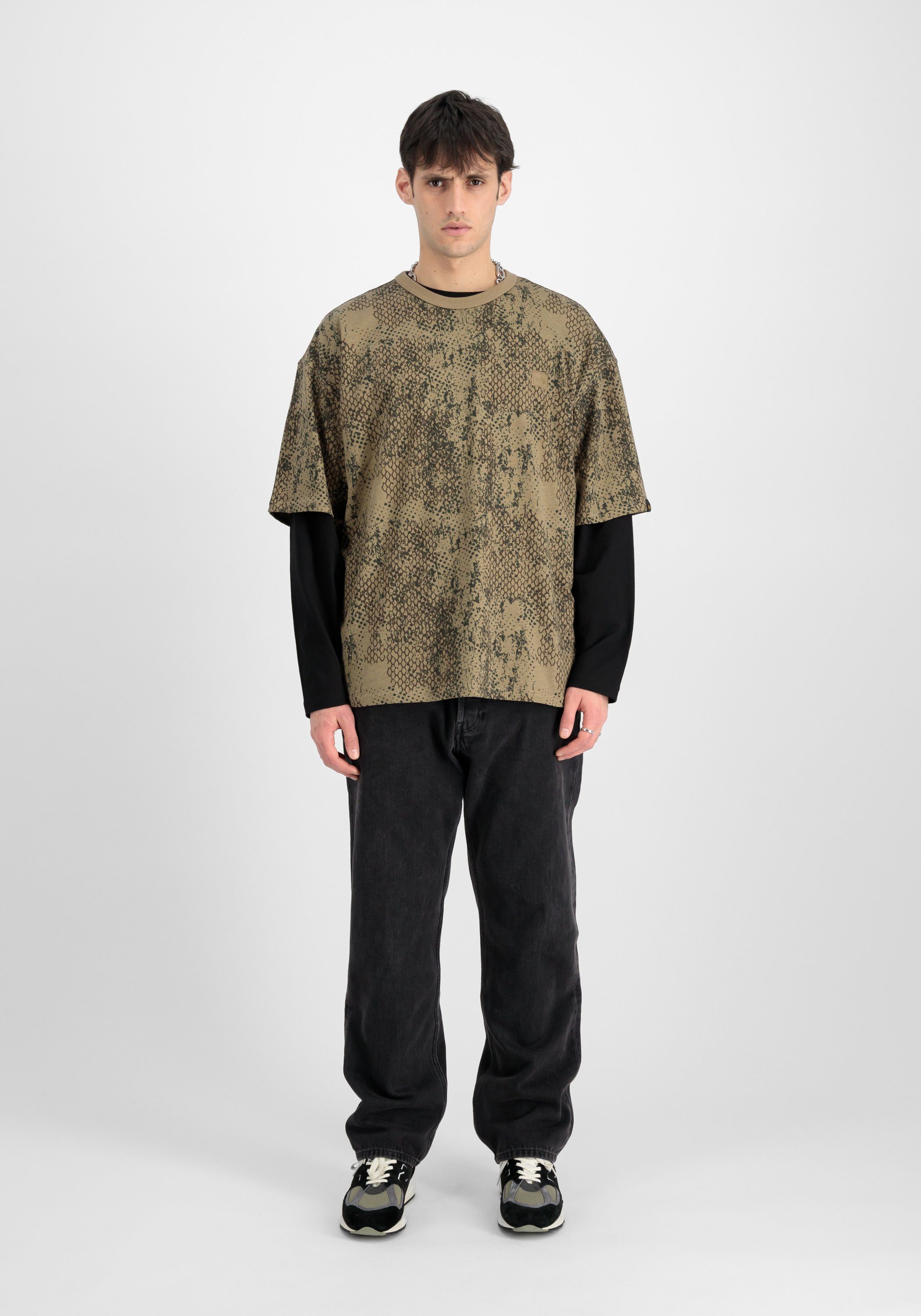 Alpha Industries T-Shirt Alpha Essentials RL T-Shirt Camo günstig online kaufen