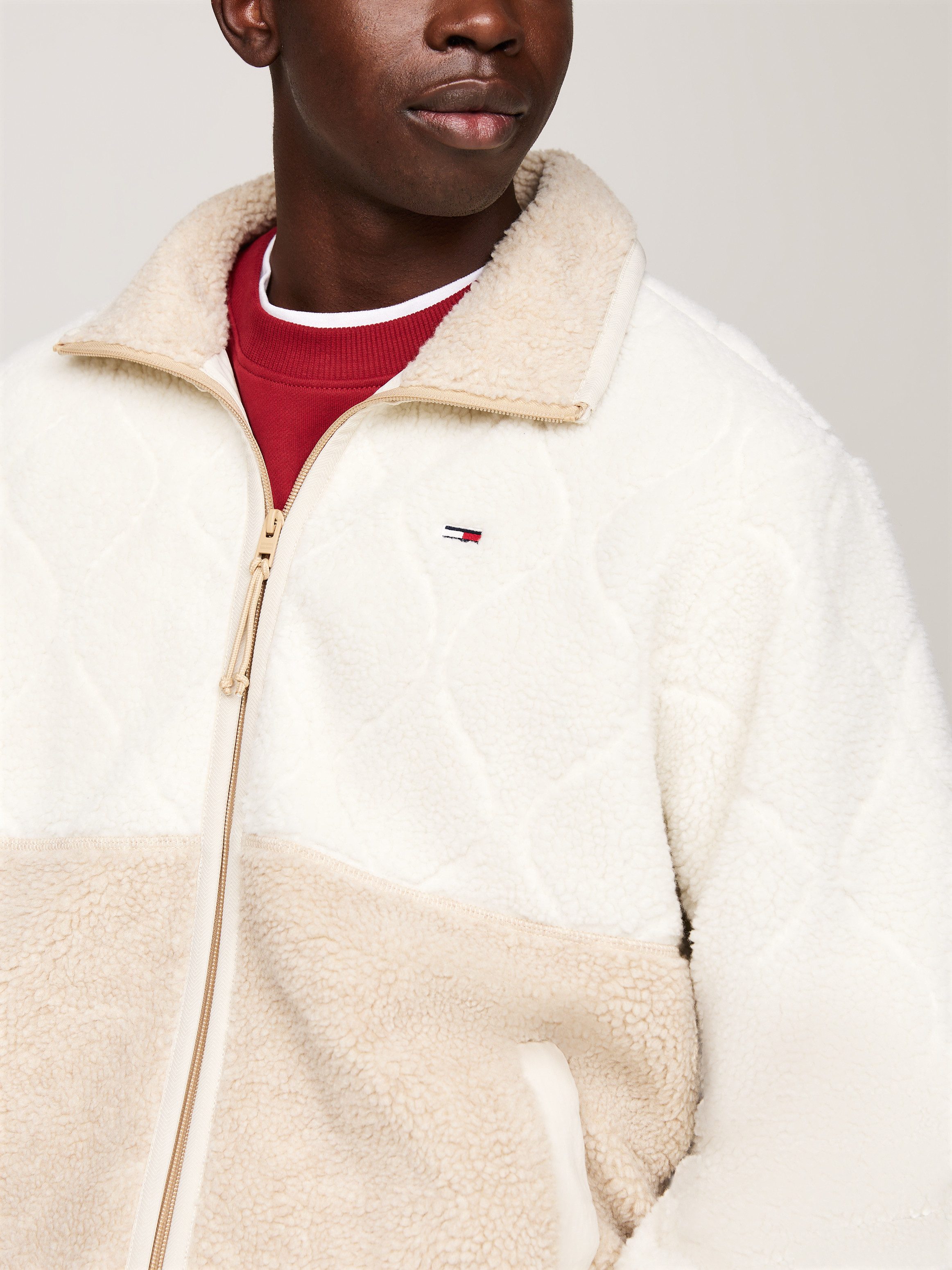 Tommy Jeans Kurzjacke TJM TEDDY ESSENTIAL günstig online kaufen