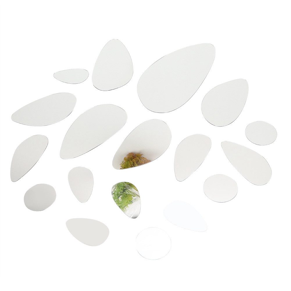 SURFOU Wandtattoo 18er Set Dekorative Ovale günstig online kaufen