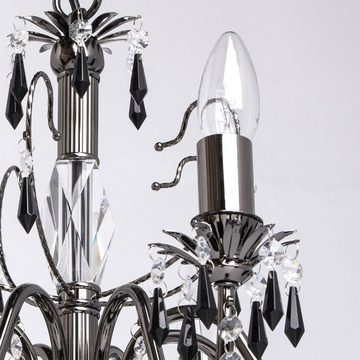 Licht-Erlebnisse Pendelleuchte ALEA, ohne Leuchtmittel, Hängeleuchte Ø 60 cm Metall E14 Klassisch Pendelleuchte