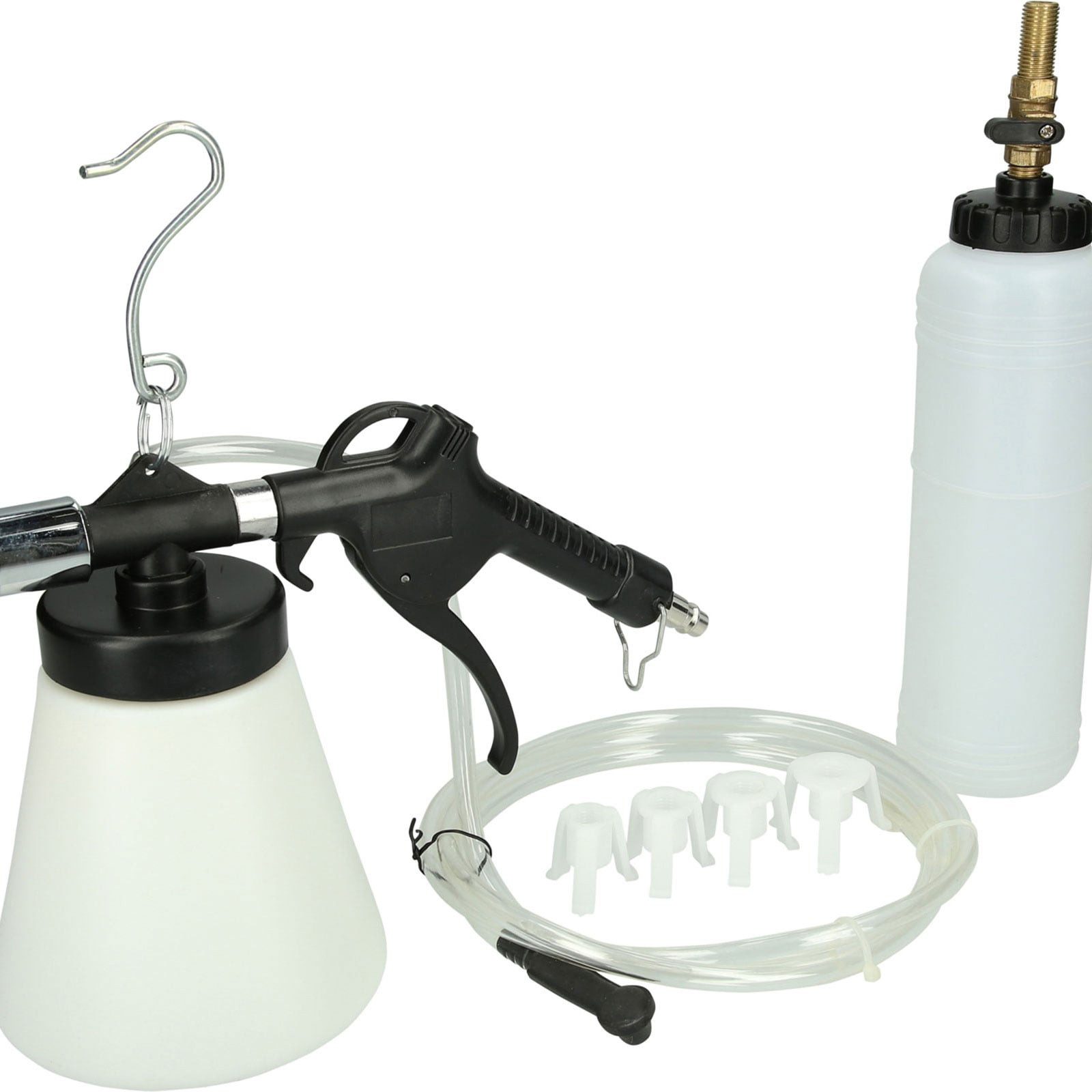 Brilliant Tools compressed air hose BRILLIANT TOOLS compressed air brake bleeder 6-piece set - BT701200