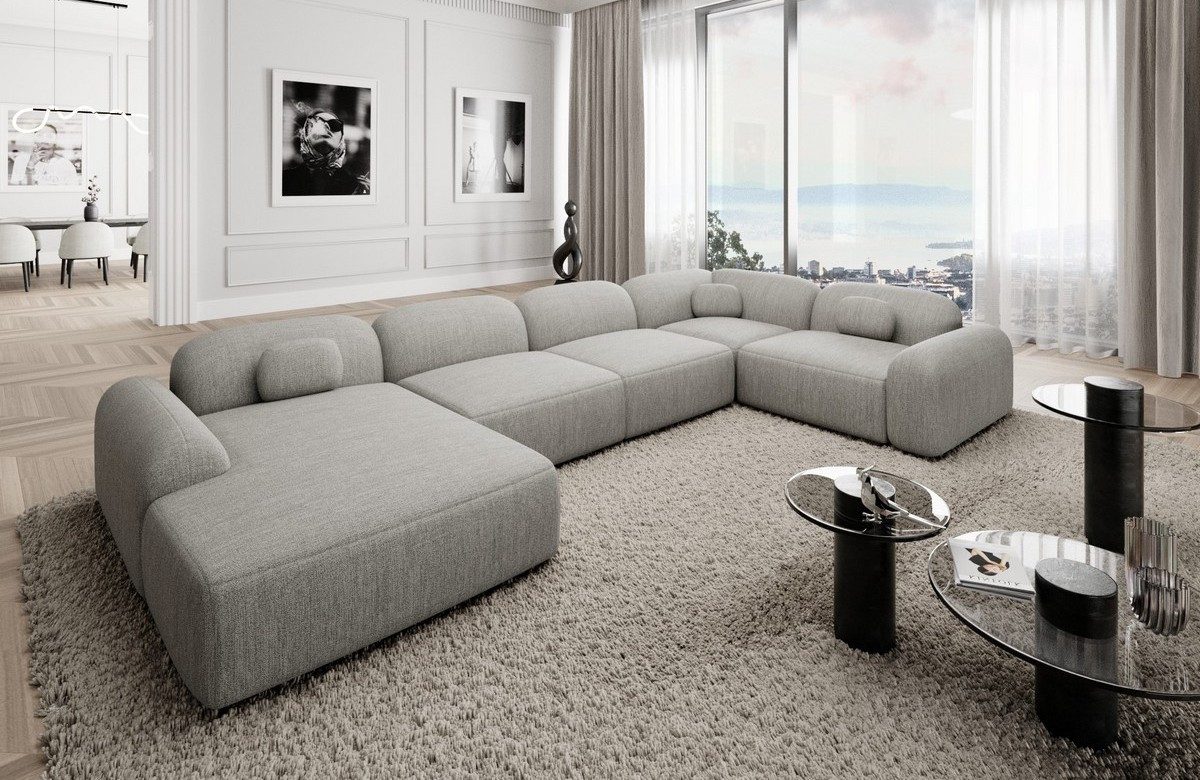 Sofa Dreams Wohnlandschaft Stoff Sofa Polstersofa günstig online kaufen
