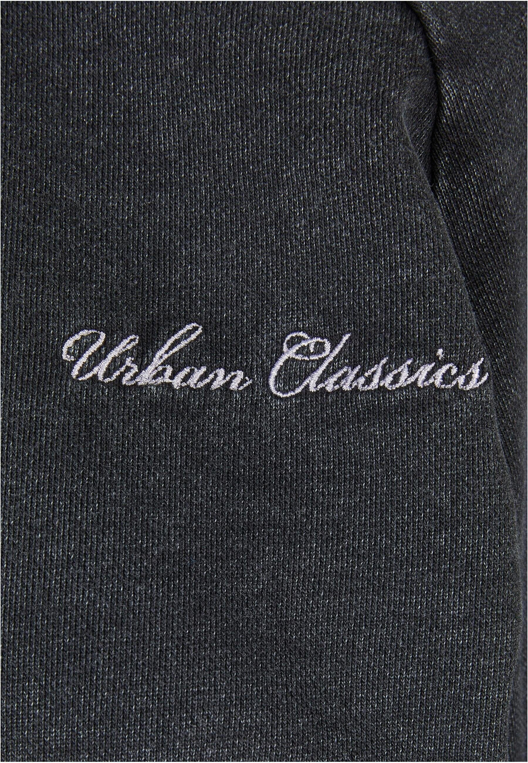 URBAN Small Sleeve Terry Ladies CLASSICS (1-tlg) Jumpsuit Jumpsuit Long Embroidery Damen