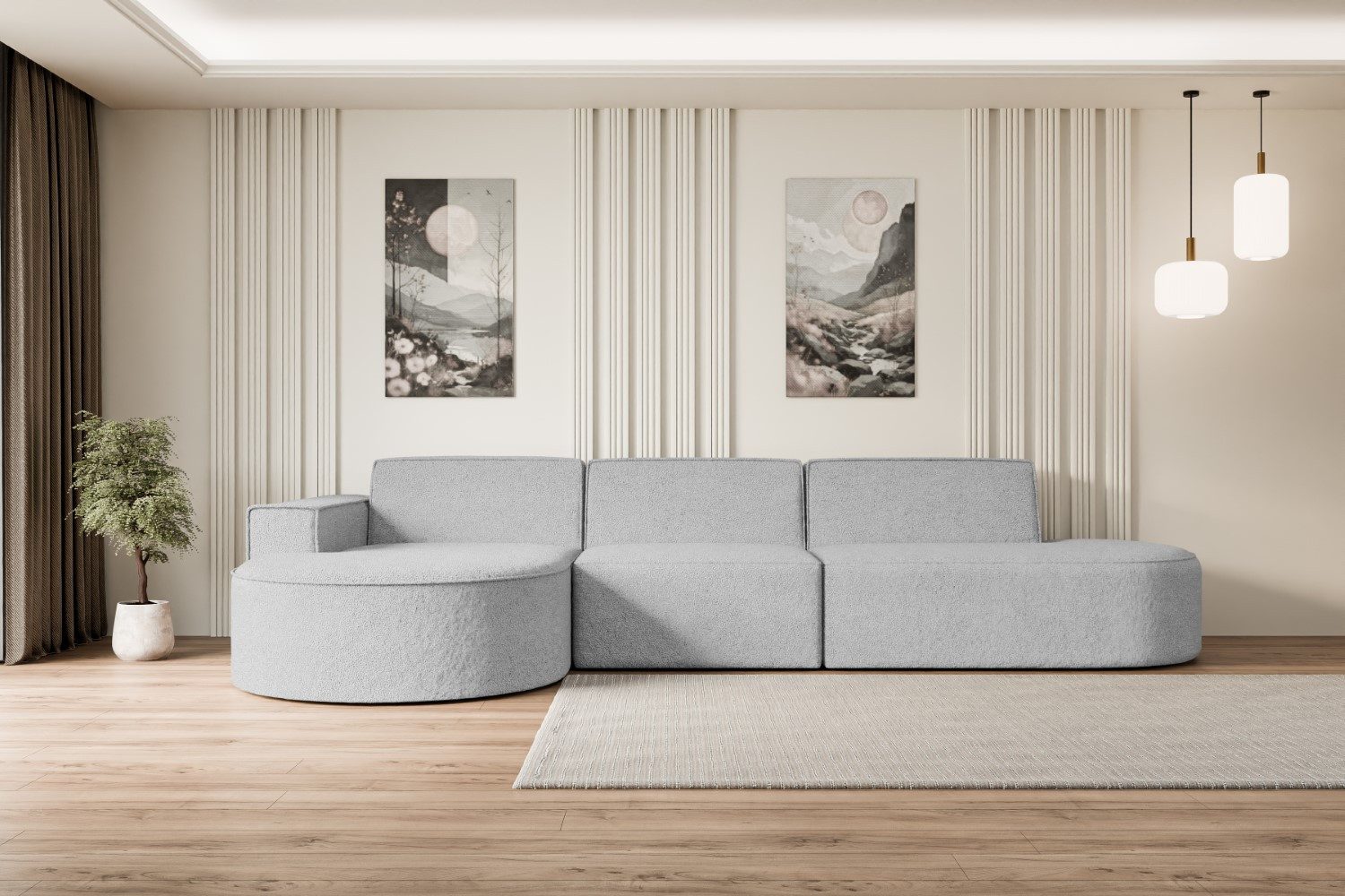 ALTDECOR Ecksofa MARI-L2, Sofa Praktische Bequeme Funktionsecke Couch L-For günstig online kaufen