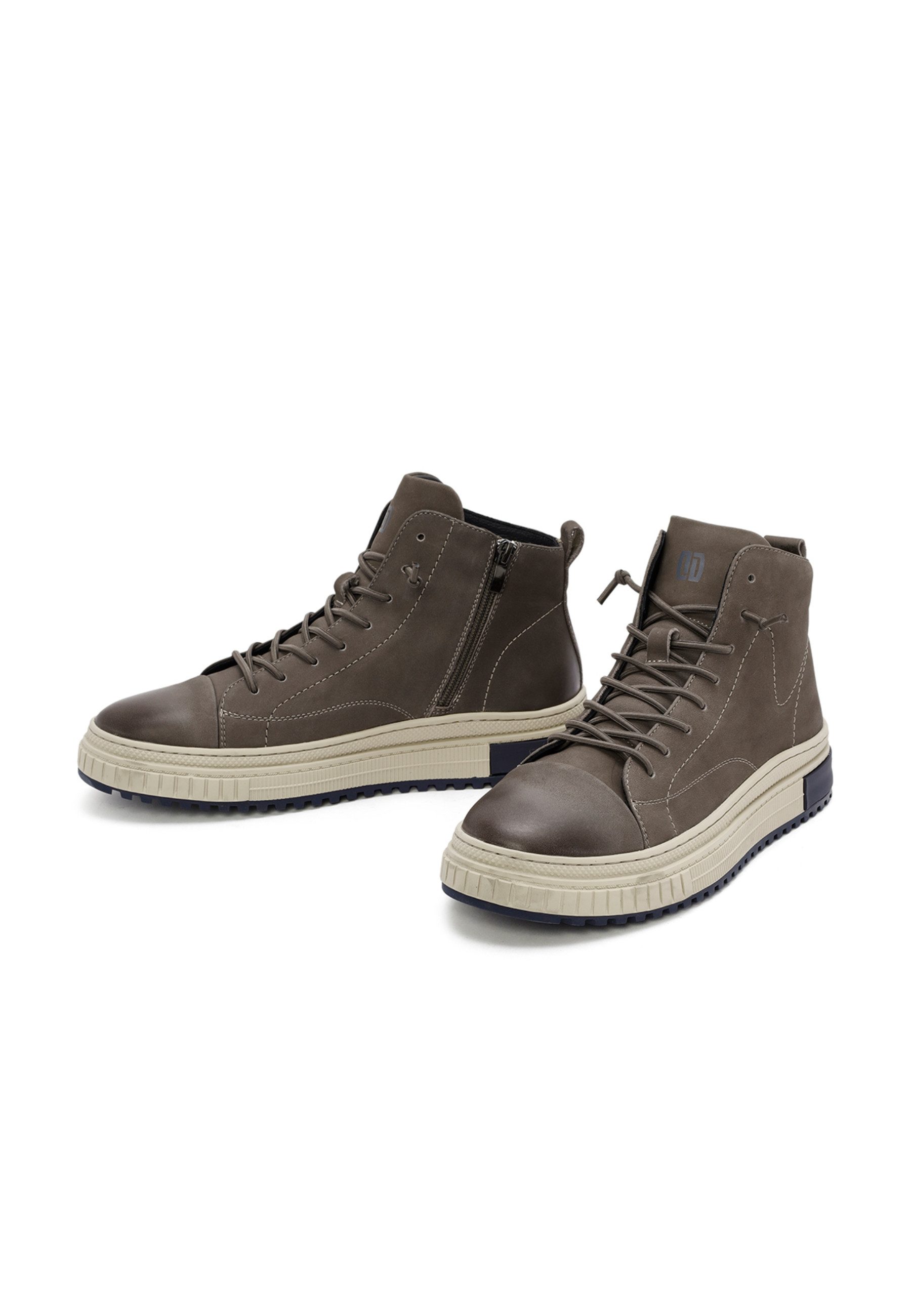 Derimod Sneaker-Stiefel aus Nubukleder Ankleboots