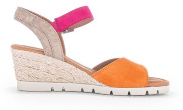 Gabor TUNIS Sandalette, Sommerschuh, Sandale, Keilabsatz, in Schuhweite G (weit)