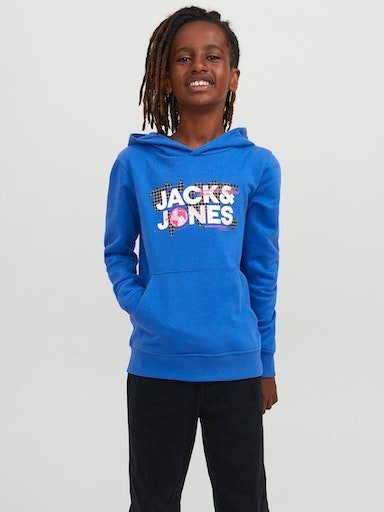 HOOD & Jones JCODUST SWEAT JNR Kapuzensweatshirt blue Jack SN Junior iolite