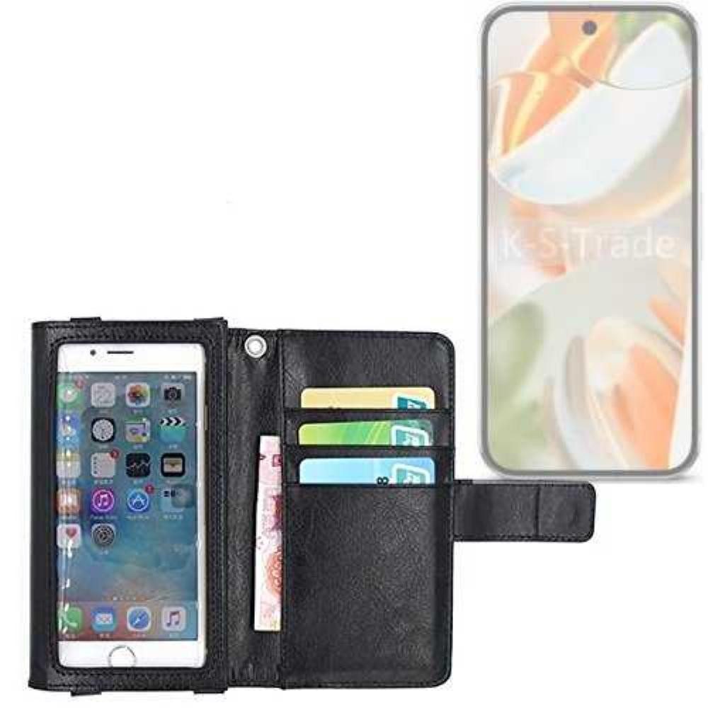 K-S-Trade Handyhülle für Google Pixel 9 Pro, Handy Hülle Schutz Hülle Case mit Displayschutz / Schutzfolie