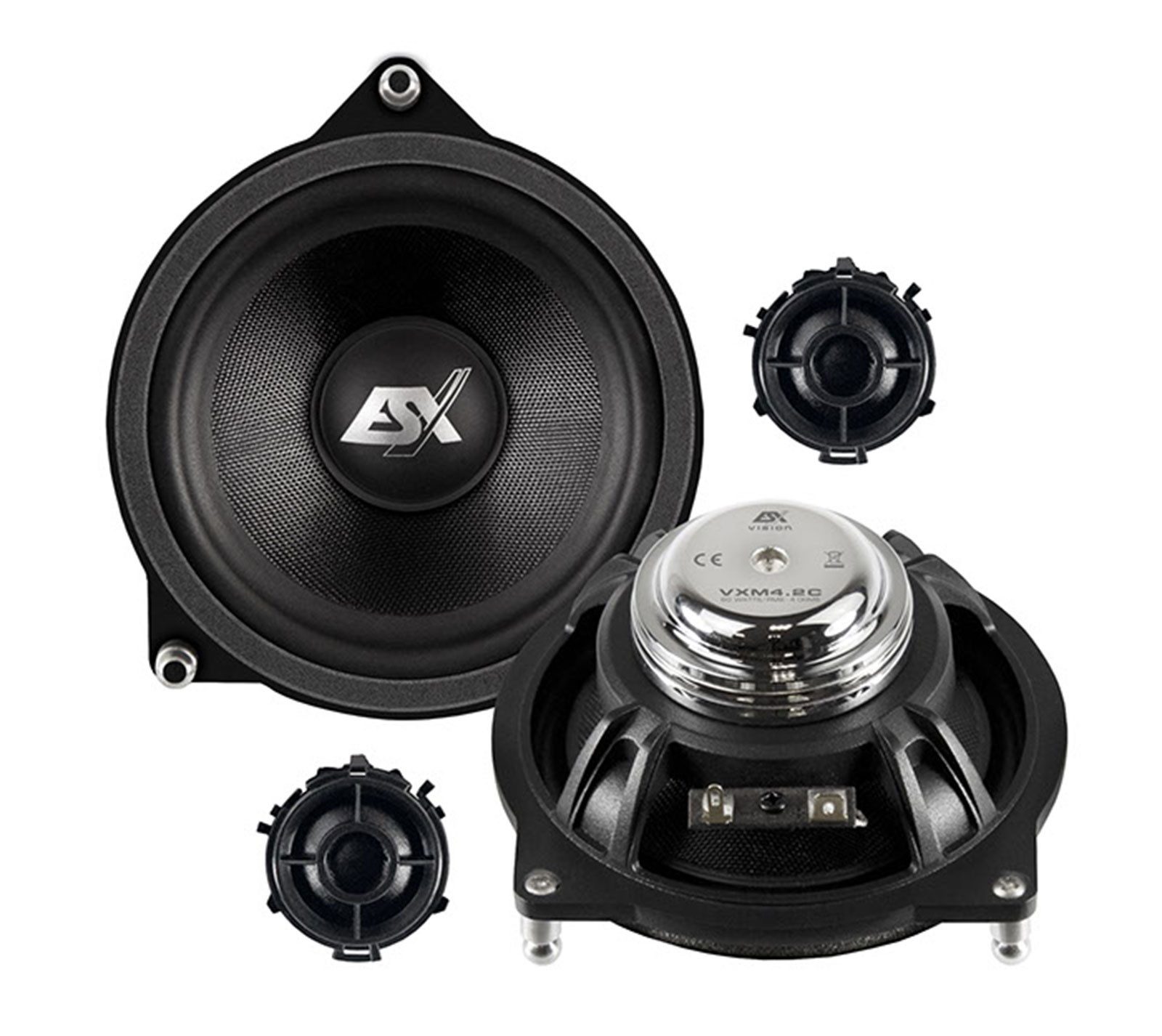 ESX ESX VXM4.2C 2-Wege Kompo Lautsprecher 10 cm Mercedes Benz Auto-Lautsprecher