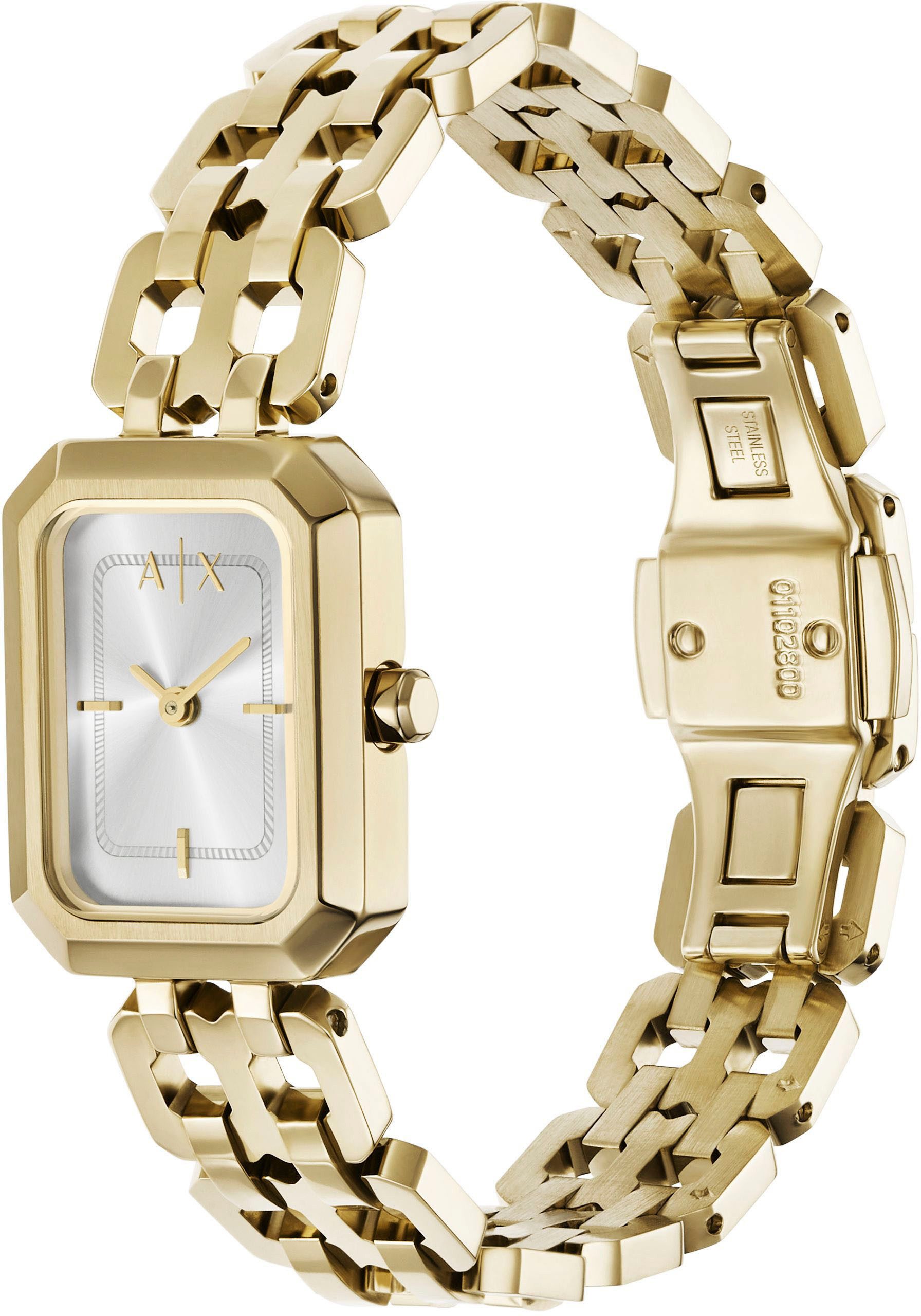 ARMANI EXCHANGE Quarzuhr AX5811, Armbanduhr, Damenuhr, Edelstahlarmband, analog