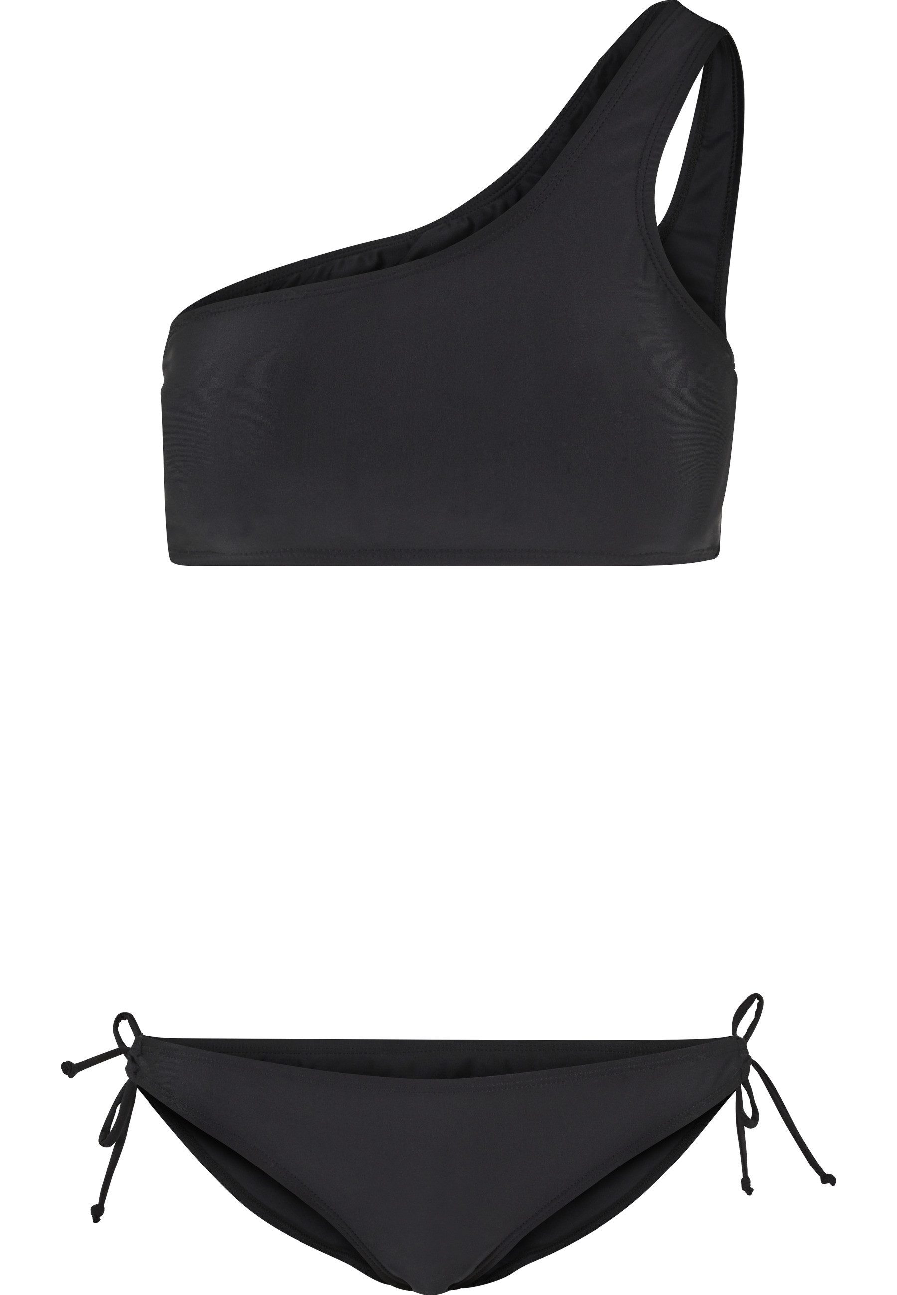 URBAN CLASSICS Bügel-Tankini Urban Classics Damen Ladies Asymmetric Bikini