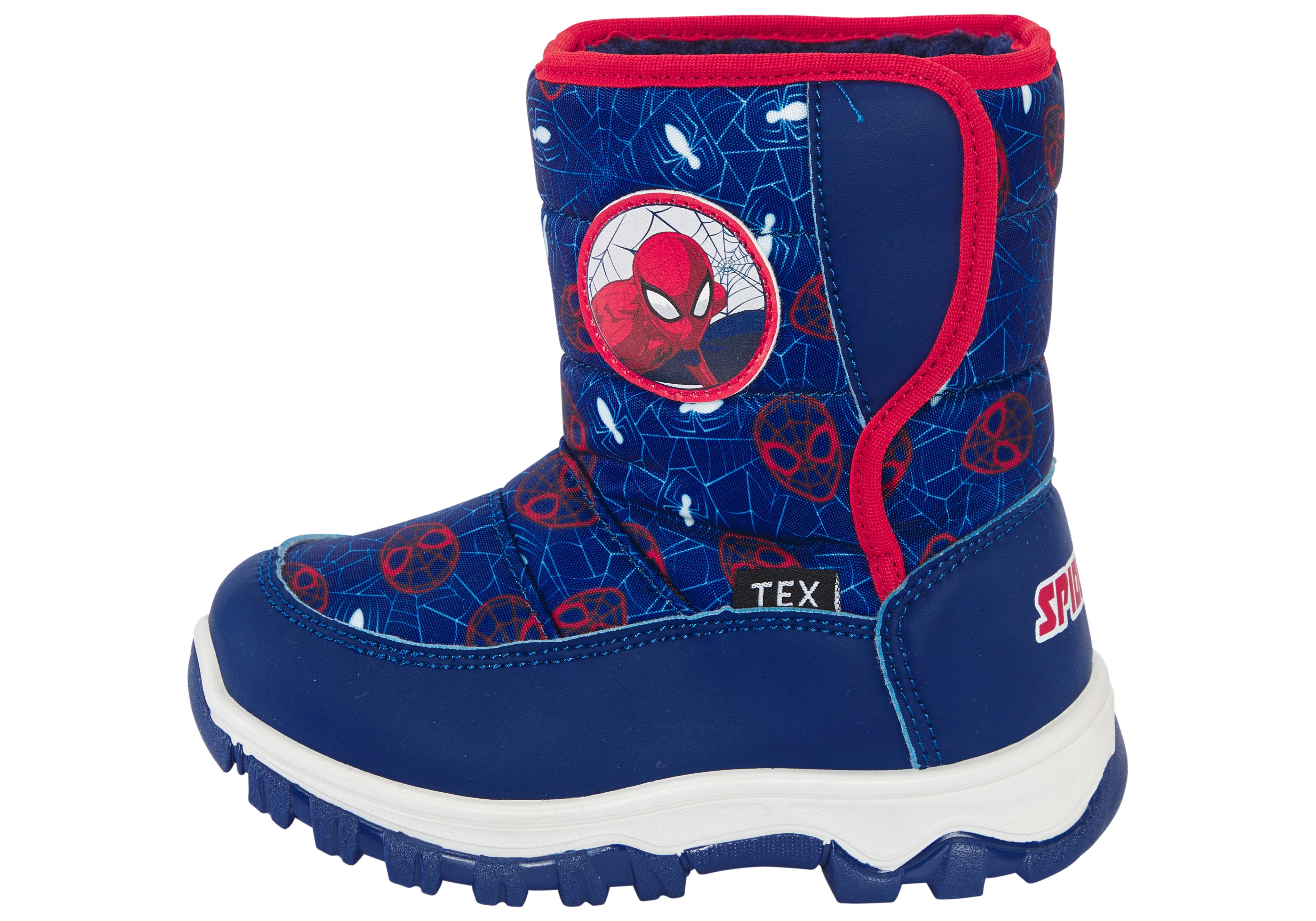 Disney SPIDERMAN Winterboots Winterschuhe, Winterstiefel, Snowboots, wasserdicht & gefüttert