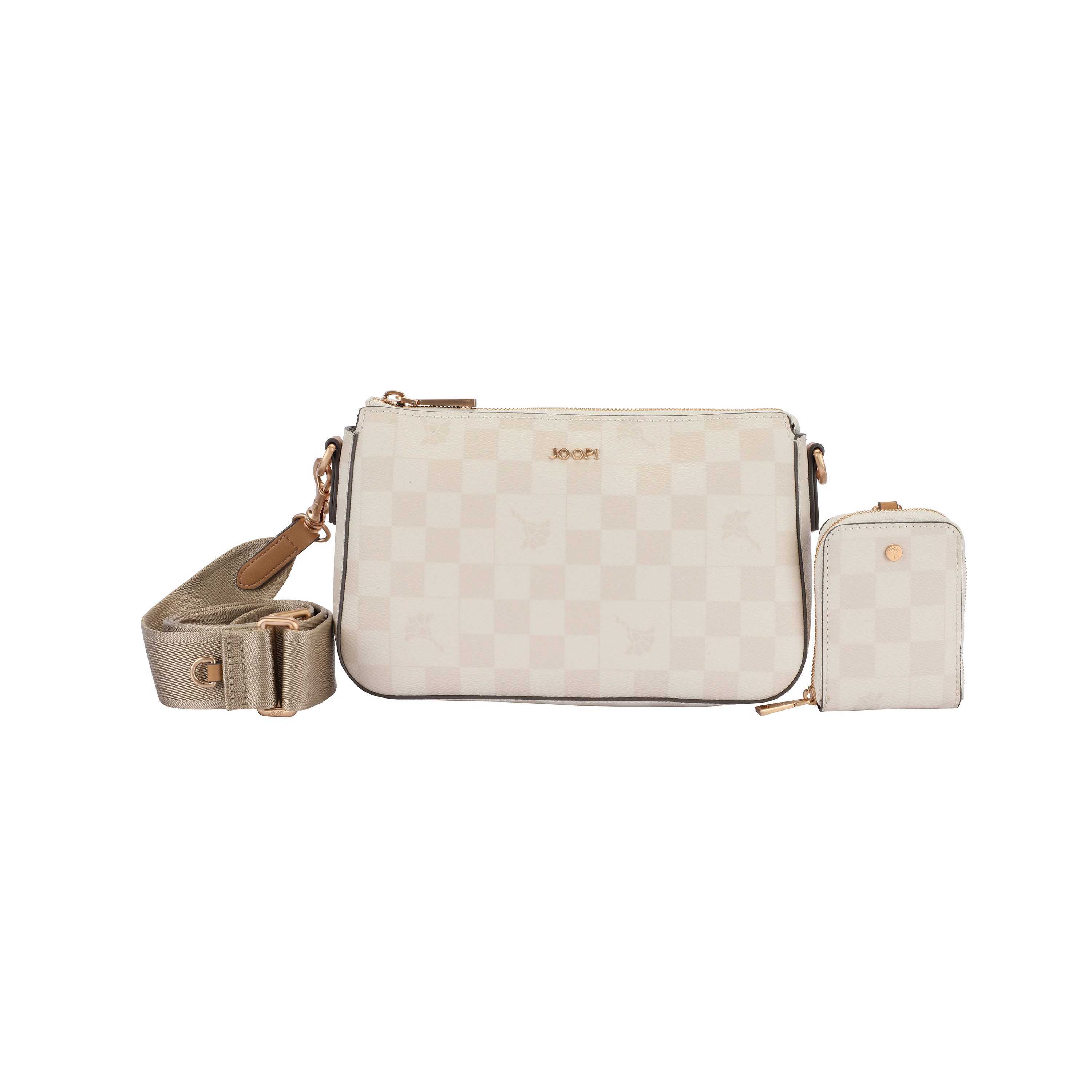 JOOP! Umhängetasche cortina piazza jasmina shoulderbag shz, mit abnehmbarer Reißverschluss-Münztasche