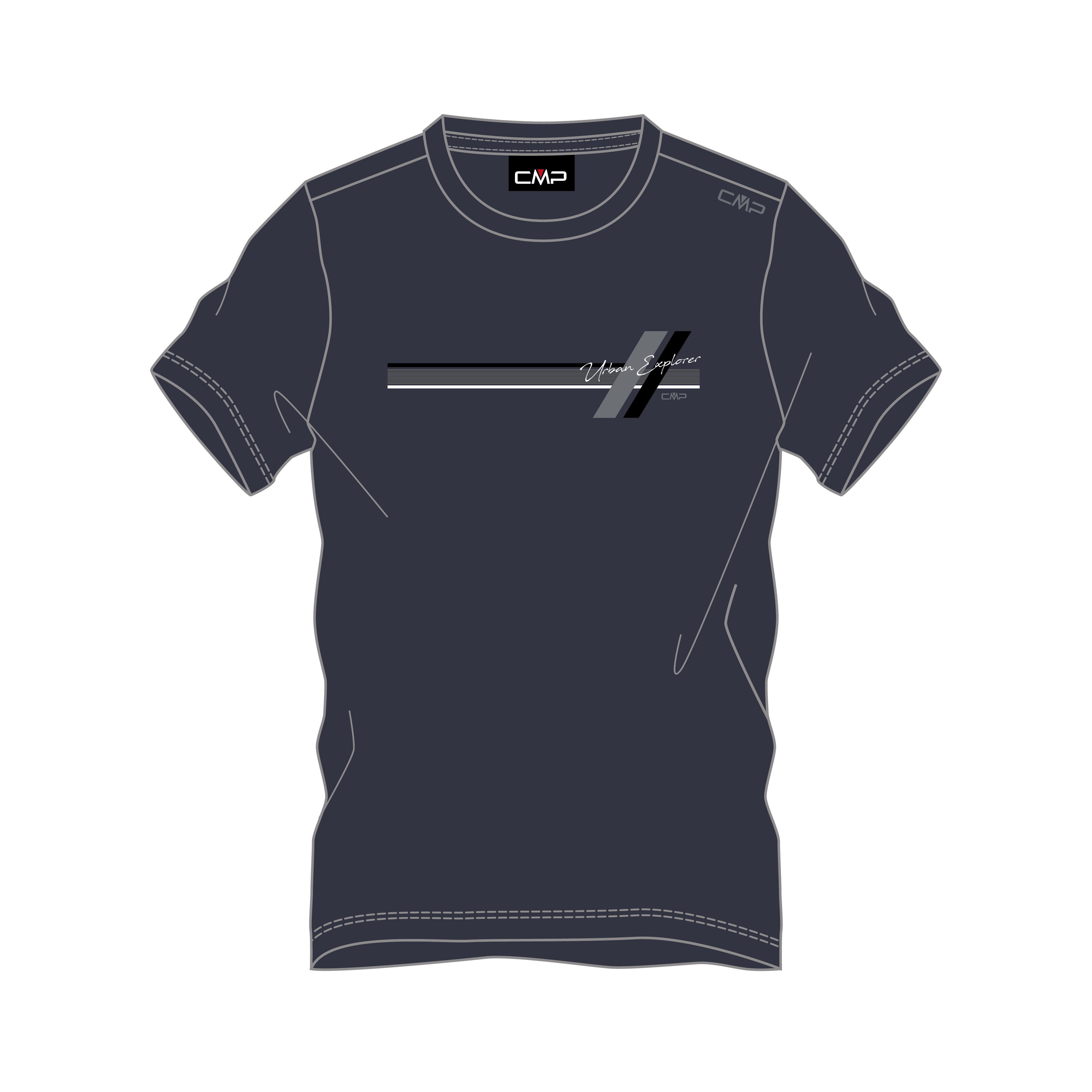 CMP T-Shirt CMP Herren T-Shirt MAN T-SHIRT 30T9367 günstig online kaufen