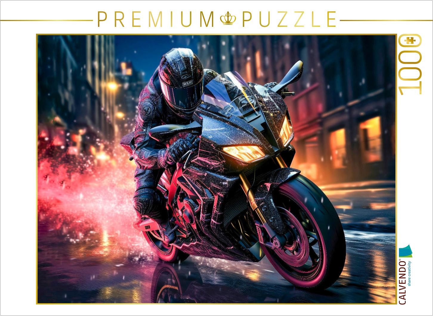 CALVENDO Puzzle CALVENDO Puzzle Motorräder, 1000 Teile Lege-Größe 64x48cm F günstig online kaufen