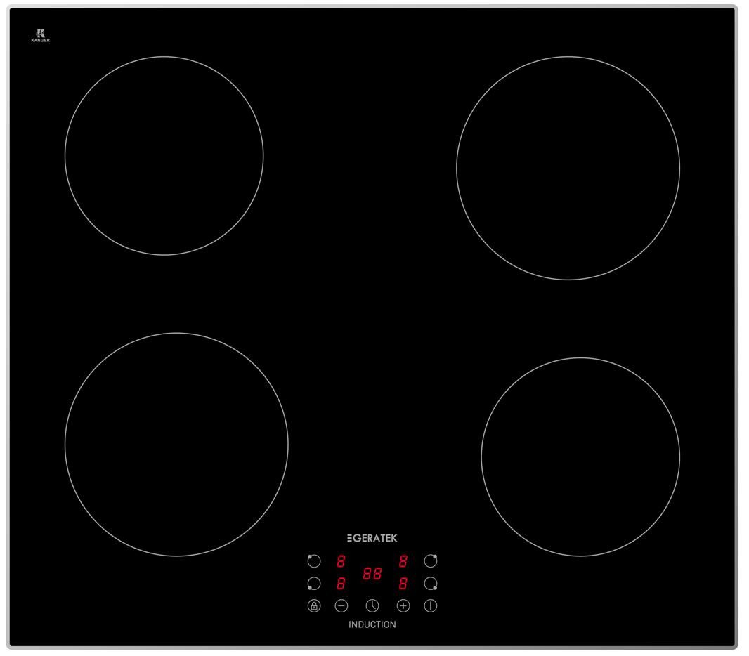Geratek Induktions-Kochfeld Pescara IN6210R, automatische Topferkennung, Abschalautomatik