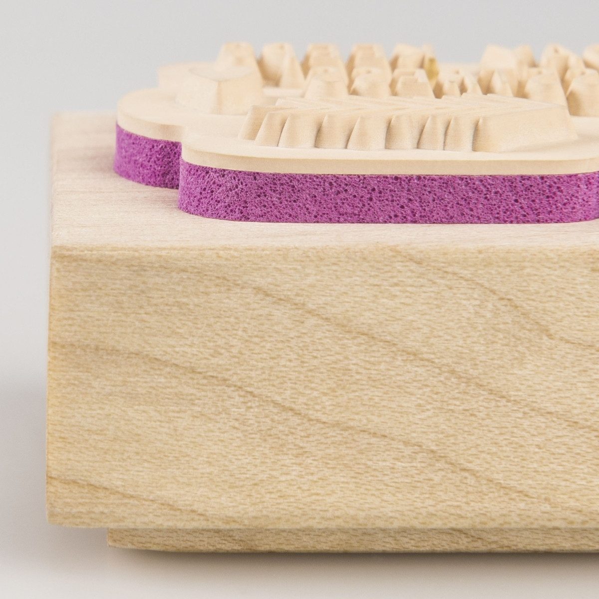 Heyda Stempel Motivstempel 'Schön dass du heute mit uns feierst' 3x4,2cm