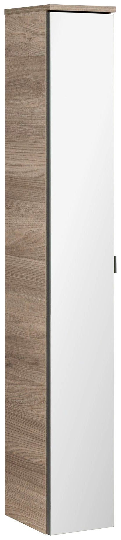 FACKELMANN Hochschrank Luxor Badmöbel dienst als Ganzkörperspiegel