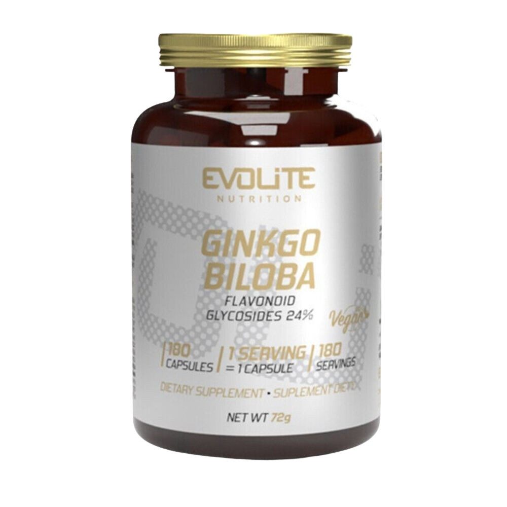 Evolite Nutrition Evolite Ginkgo Biloba - 180 Kapseln Kapseln, 81 g