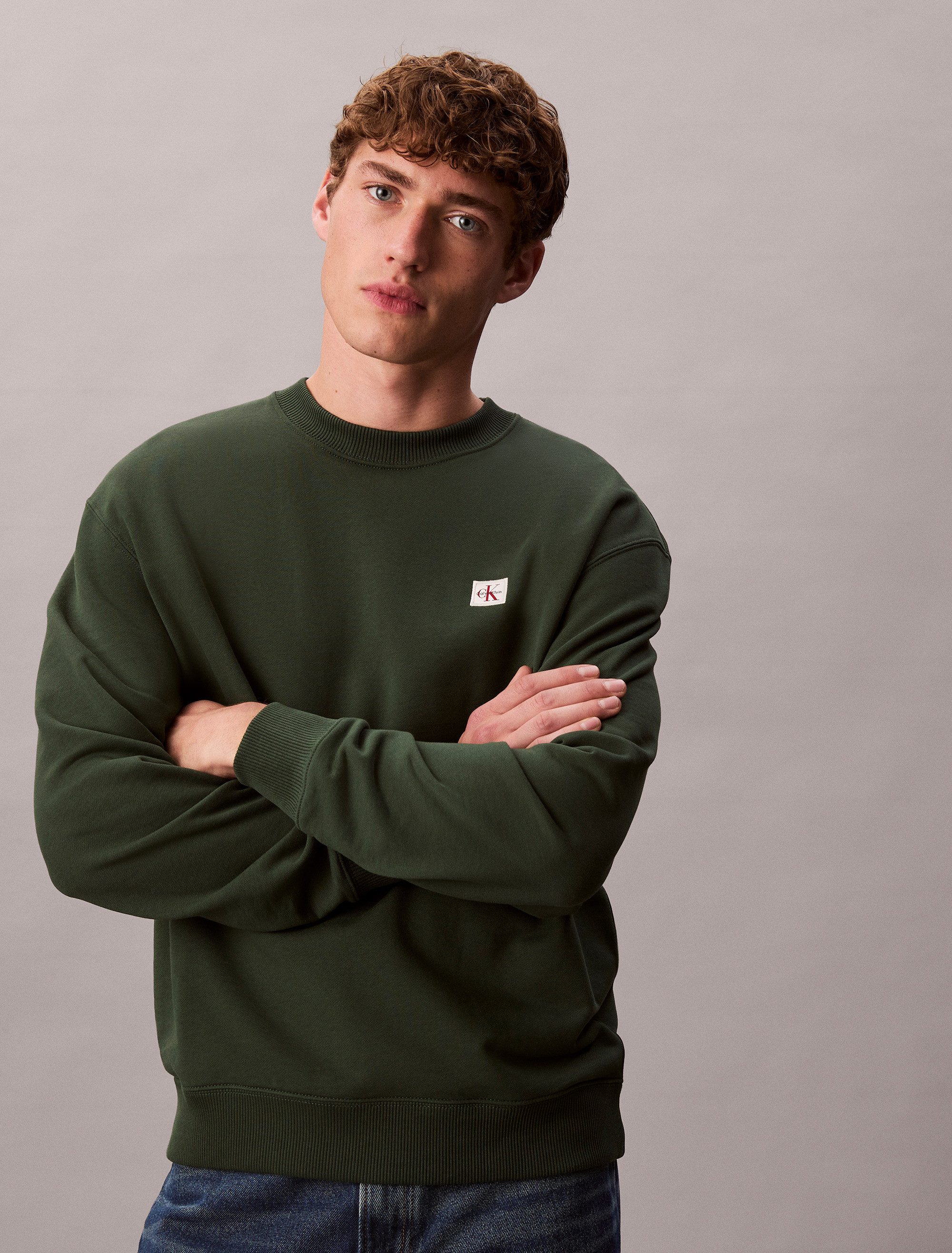 Calvin Klein Jeans Sweatshirt 400GSM TRRY günstig online kaufen