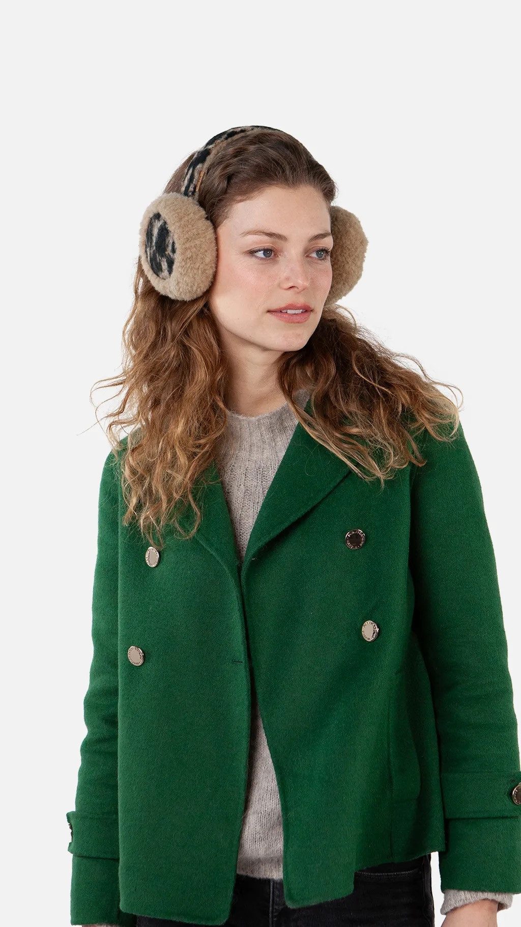 Barts Ohrenwärmer Barts Sunnaha Earmuffs Ohrenschützer aus Teddy-Imitat