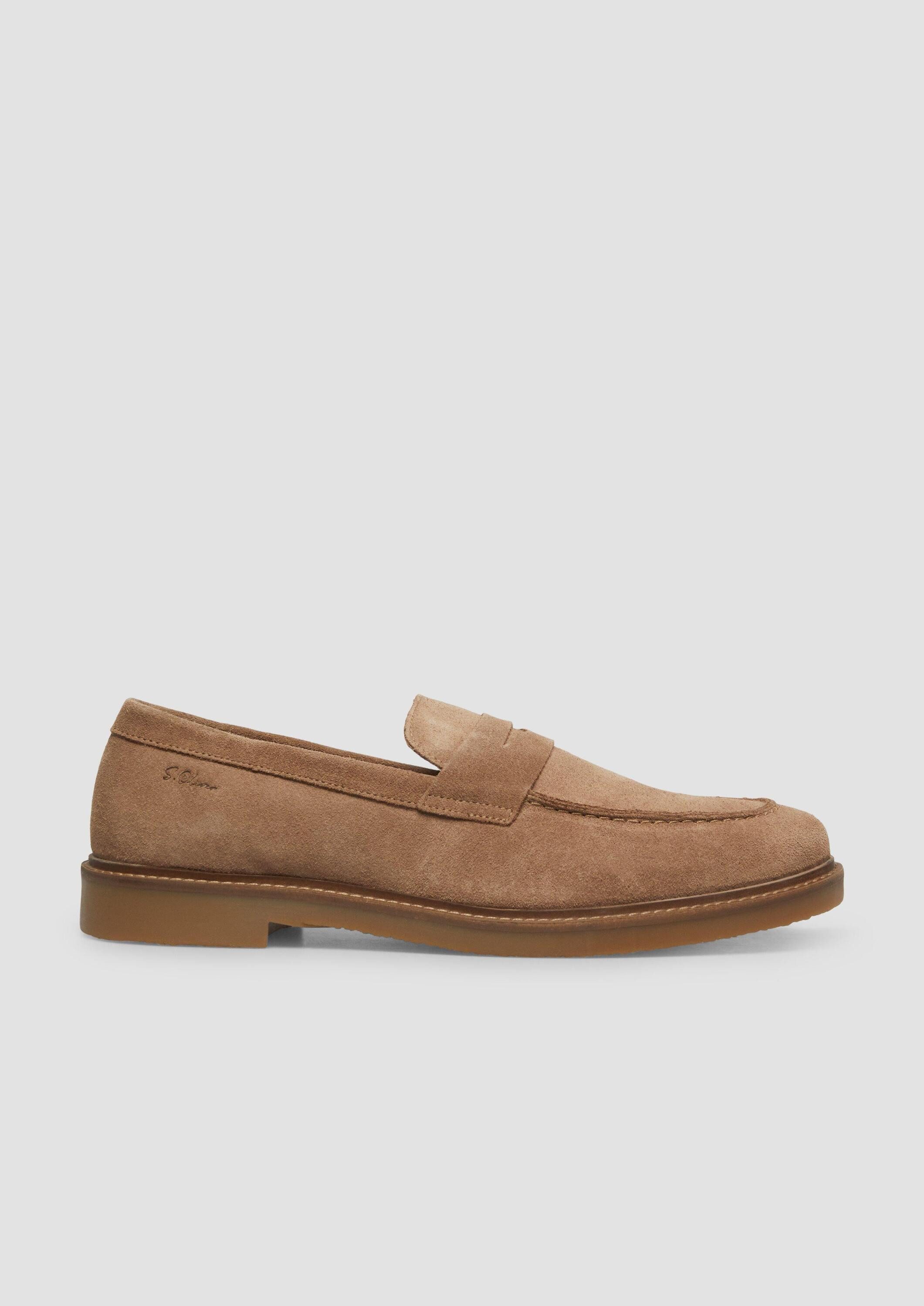 s.Oliver Slipper Schnürschuh Elegante Loafer aus Leder