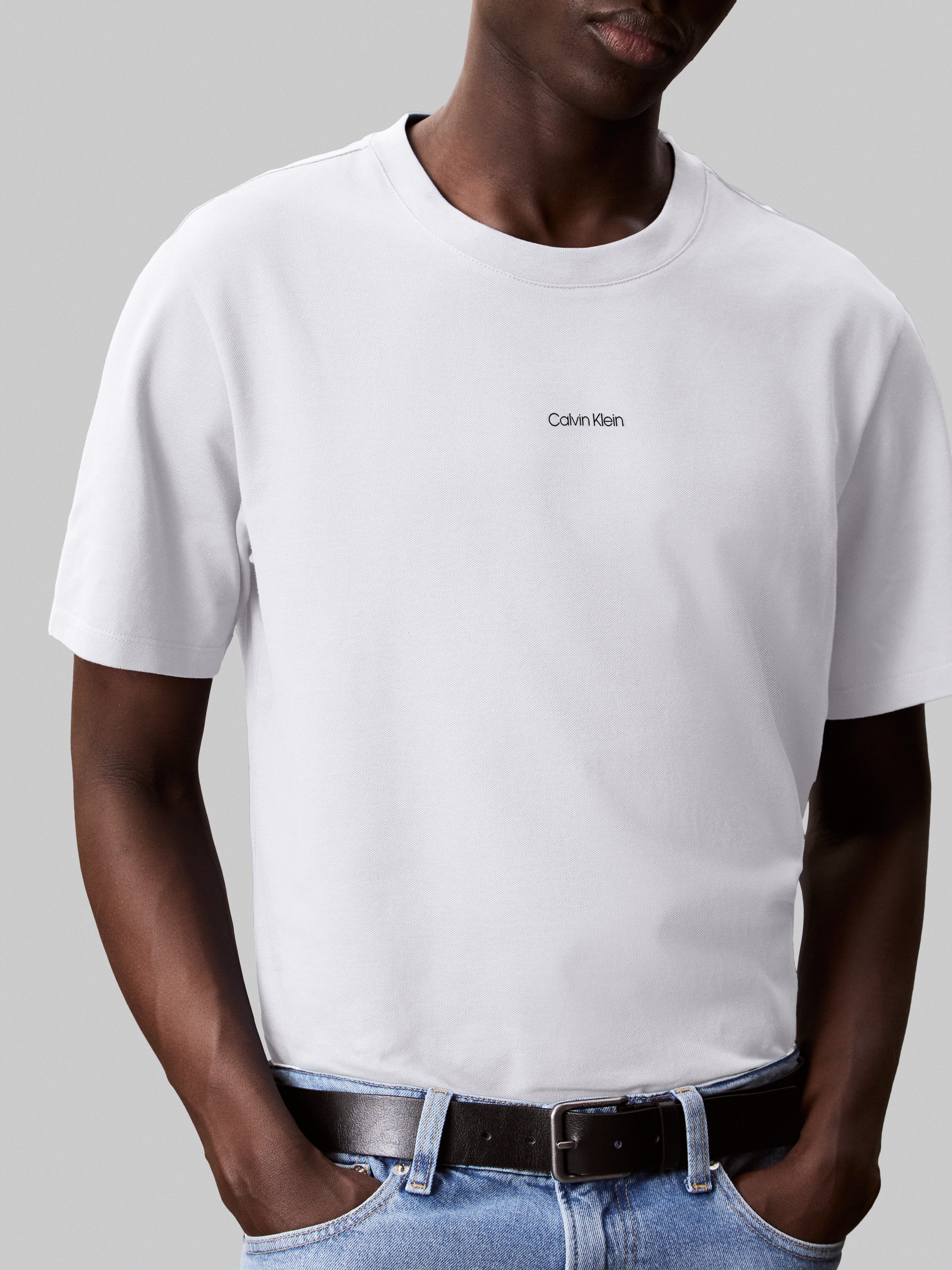 Calvin Klein T-Shirt SS STRETCH PIQUE günstig online kaufen