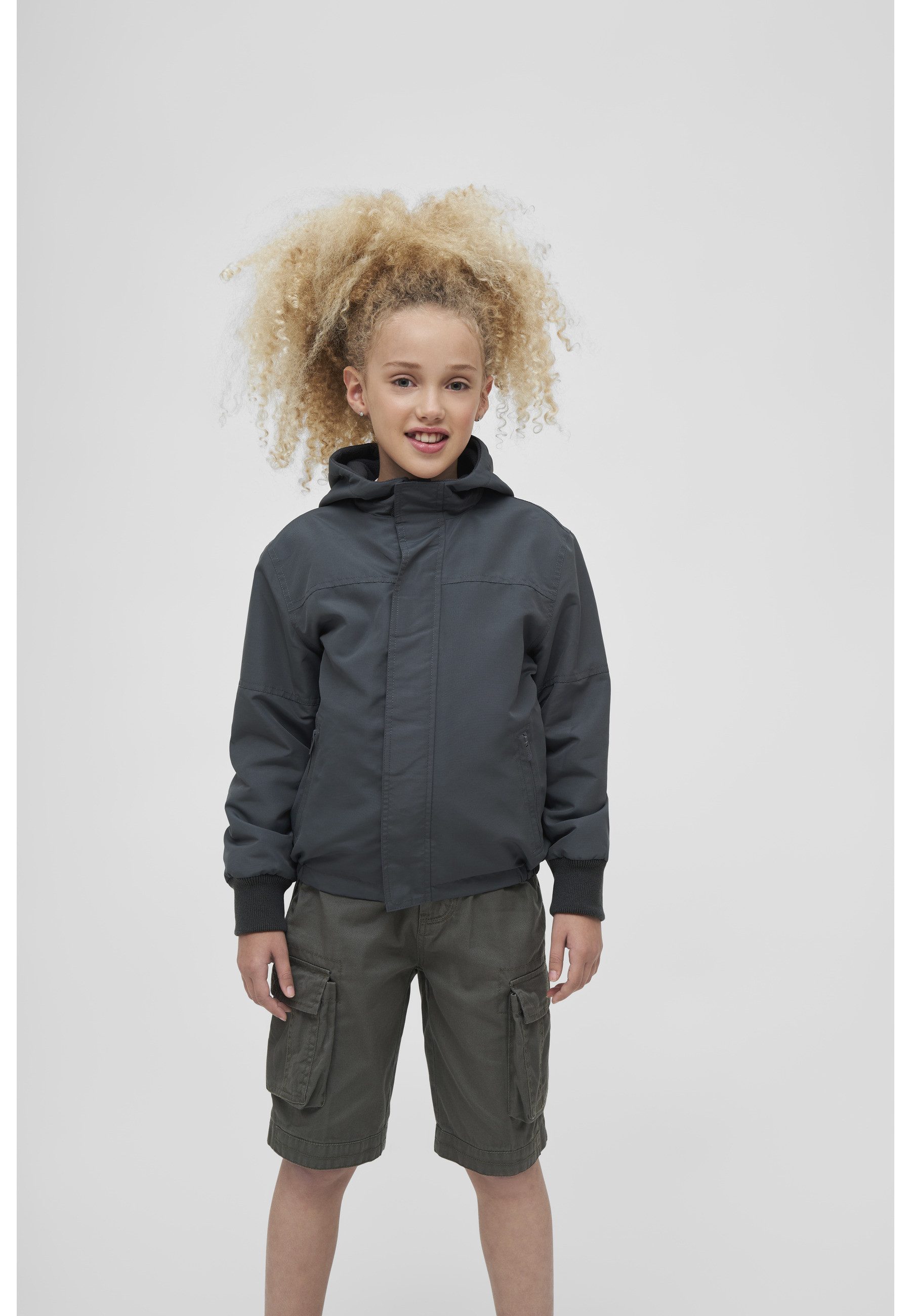 Brandit Allwetterjacke Brandit Unisex Kids Windbreaker Frontzip (1-St)
