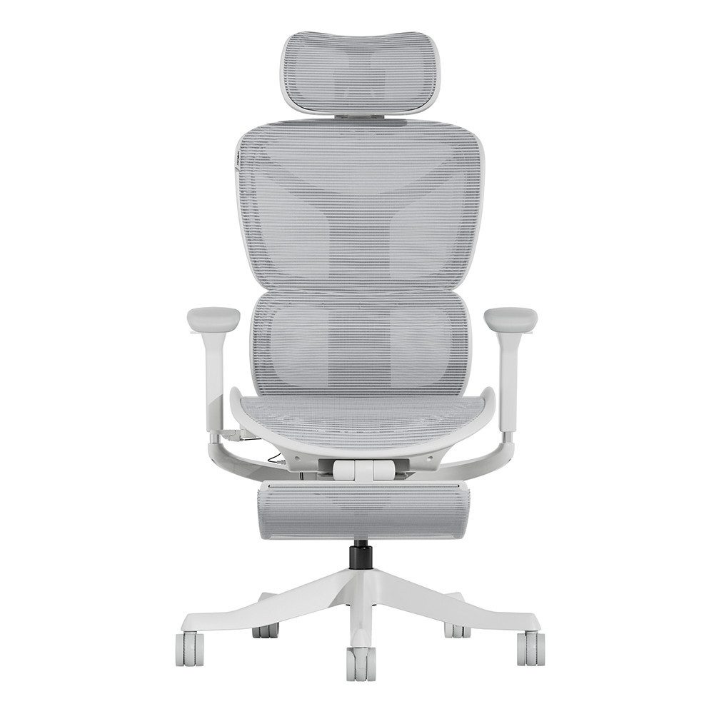 welax Bürostuhl mit Lendenstütze & Rollen, 3D-Kopfstütze, 3D-Armlehnen (1 St), ergonomischer Drehstuhl, Computerstuhl, Schreibtischstuhl – Bild 3 von 5